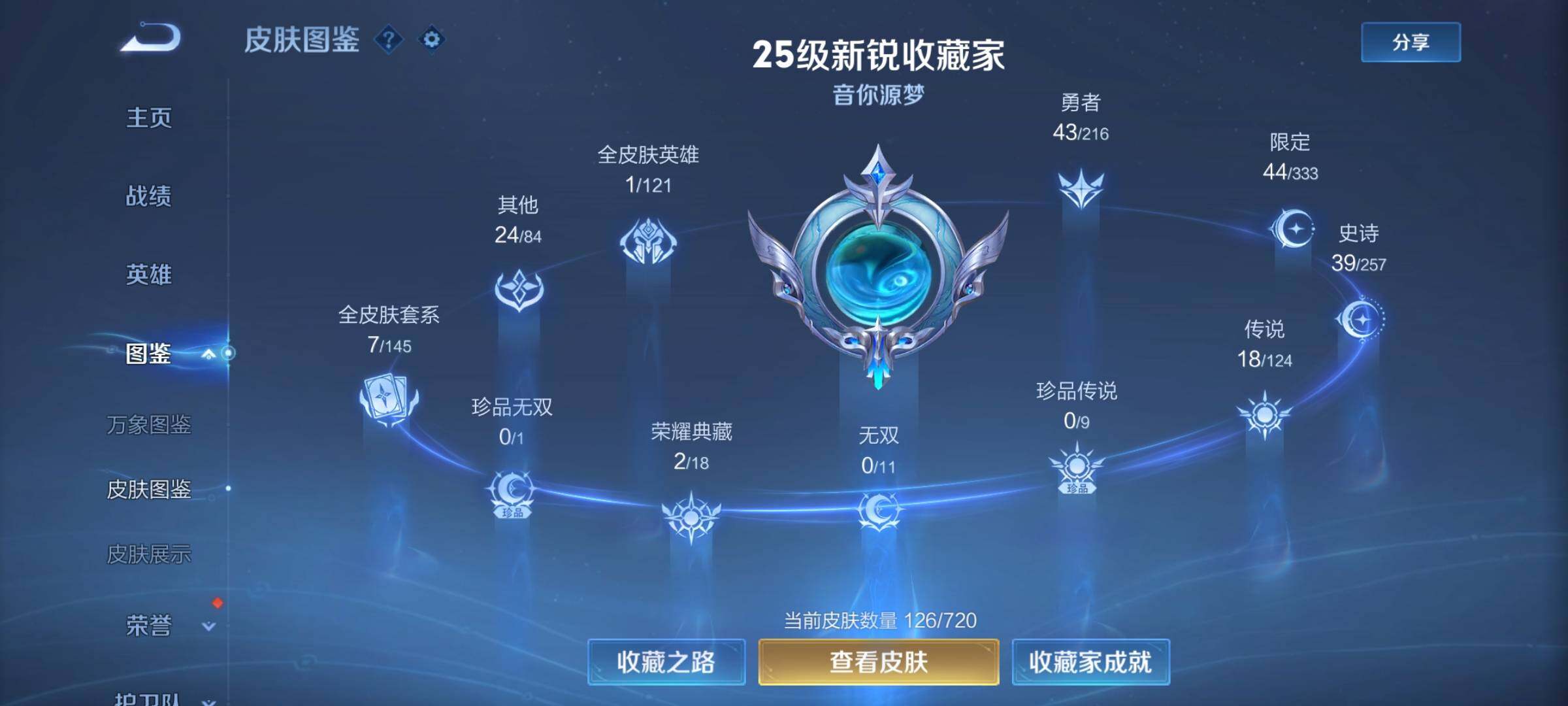 WZYXS3219250王者荣耀账号详情图4 WZYXS3219250王者荣耀账号详情图4