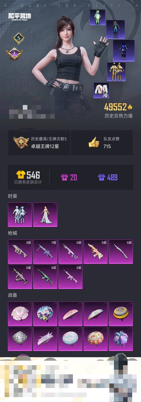 HPEY3298137和平精英账号详情图5