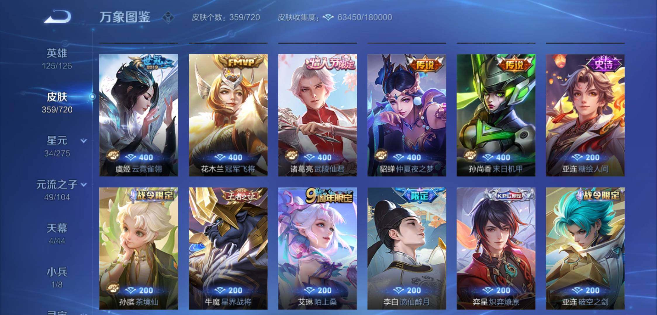 WZYXS3221309王者荣耀账号详情图9