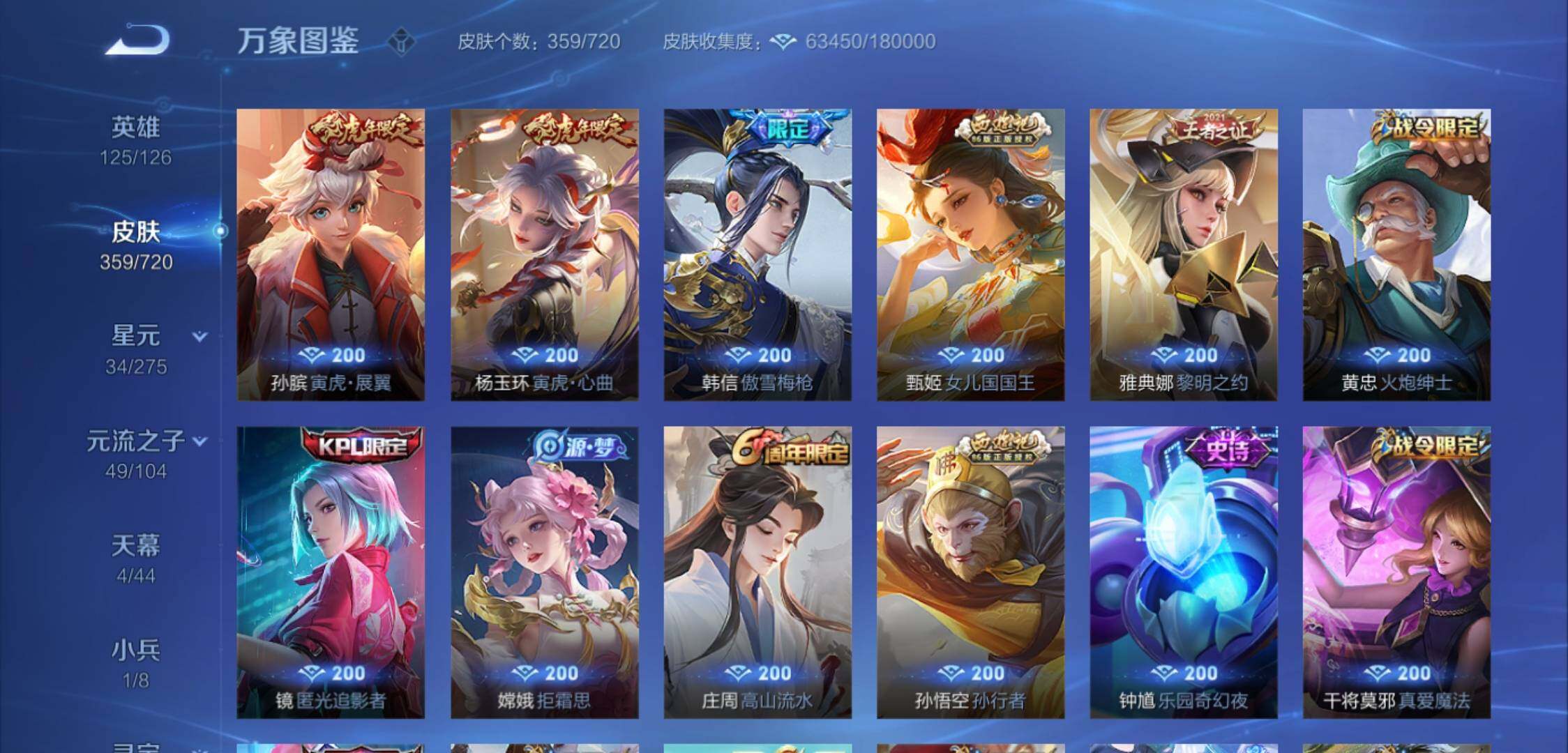 WZYXS3221309王者荣耀账号详情图12