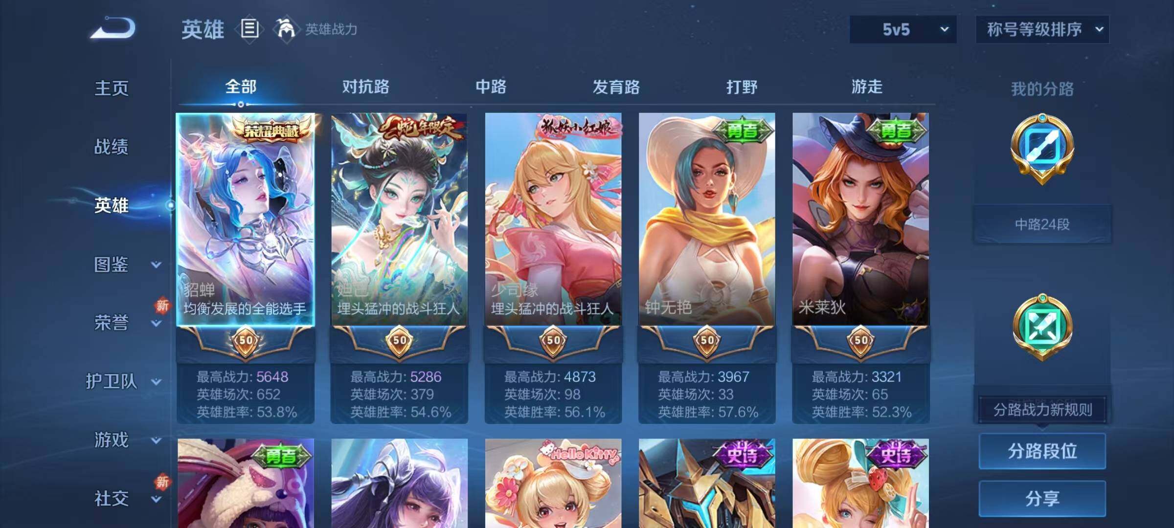 WZJZ3222783王者荣耀账号详情图6