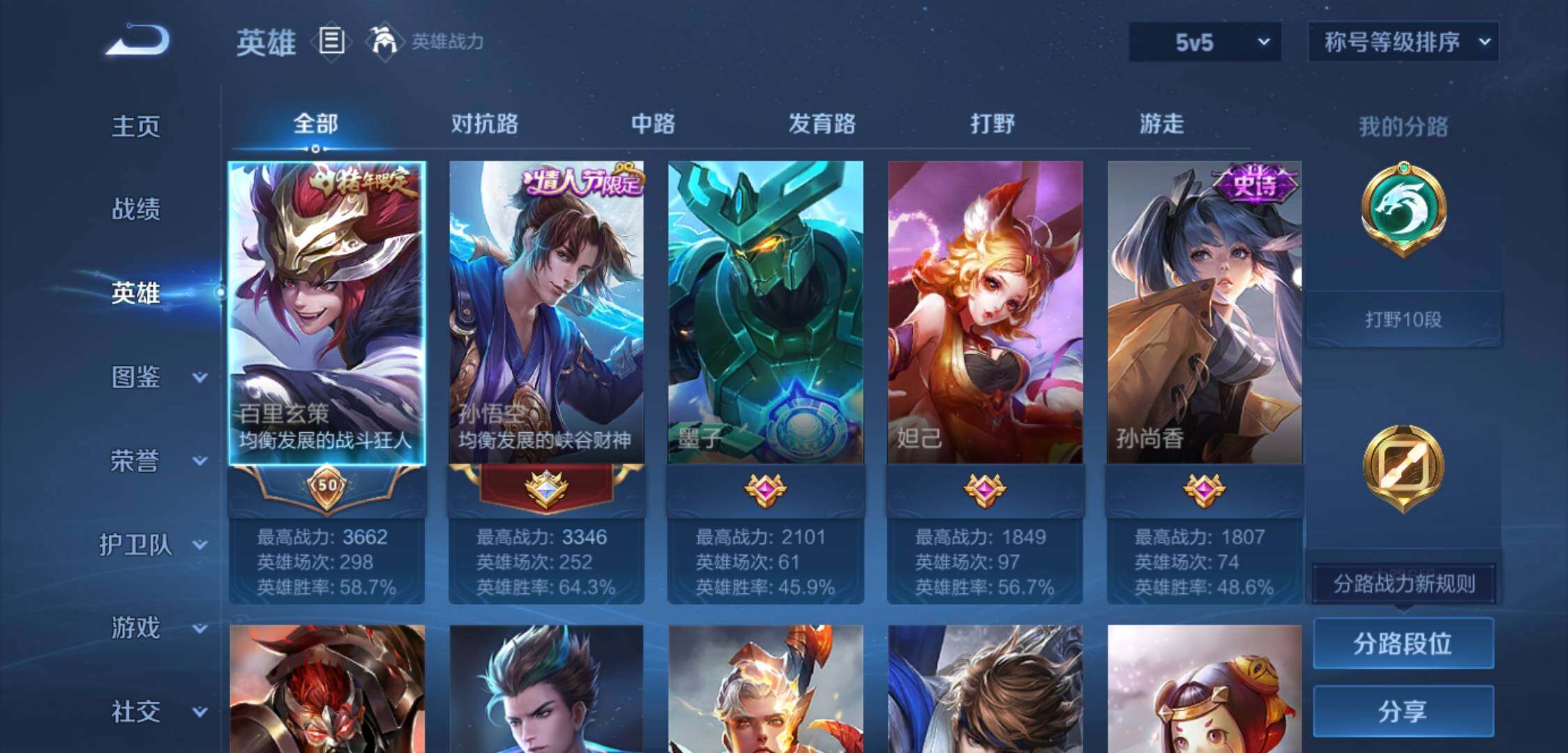 WZYXS3224059王者荣耀账号详情图3