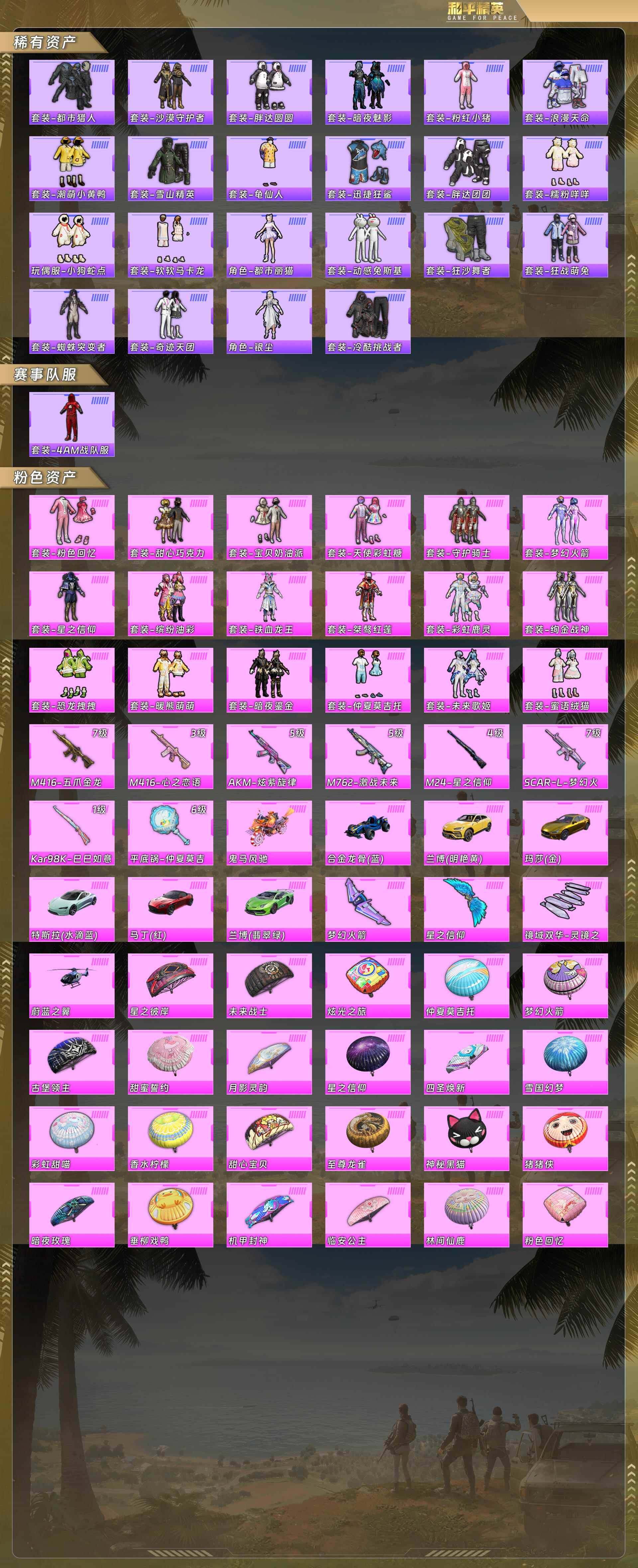 HPCMW4159745和平精英账号详情图4