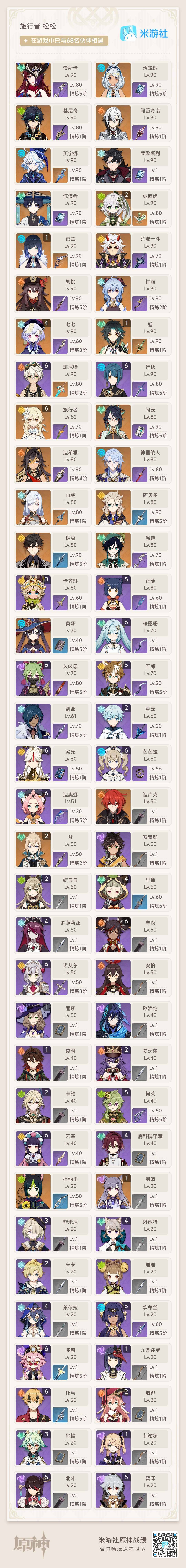 YSEY38464原神账号详情图7 YSEY38464原神账号详情图7