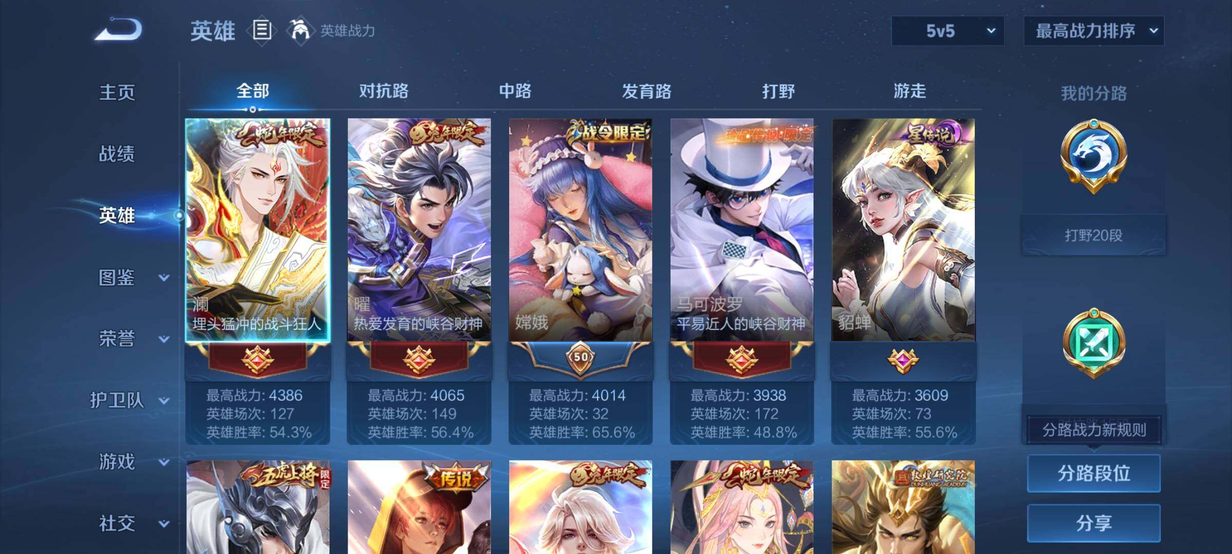 WZCMY3237790王者荣耀账号详情图3