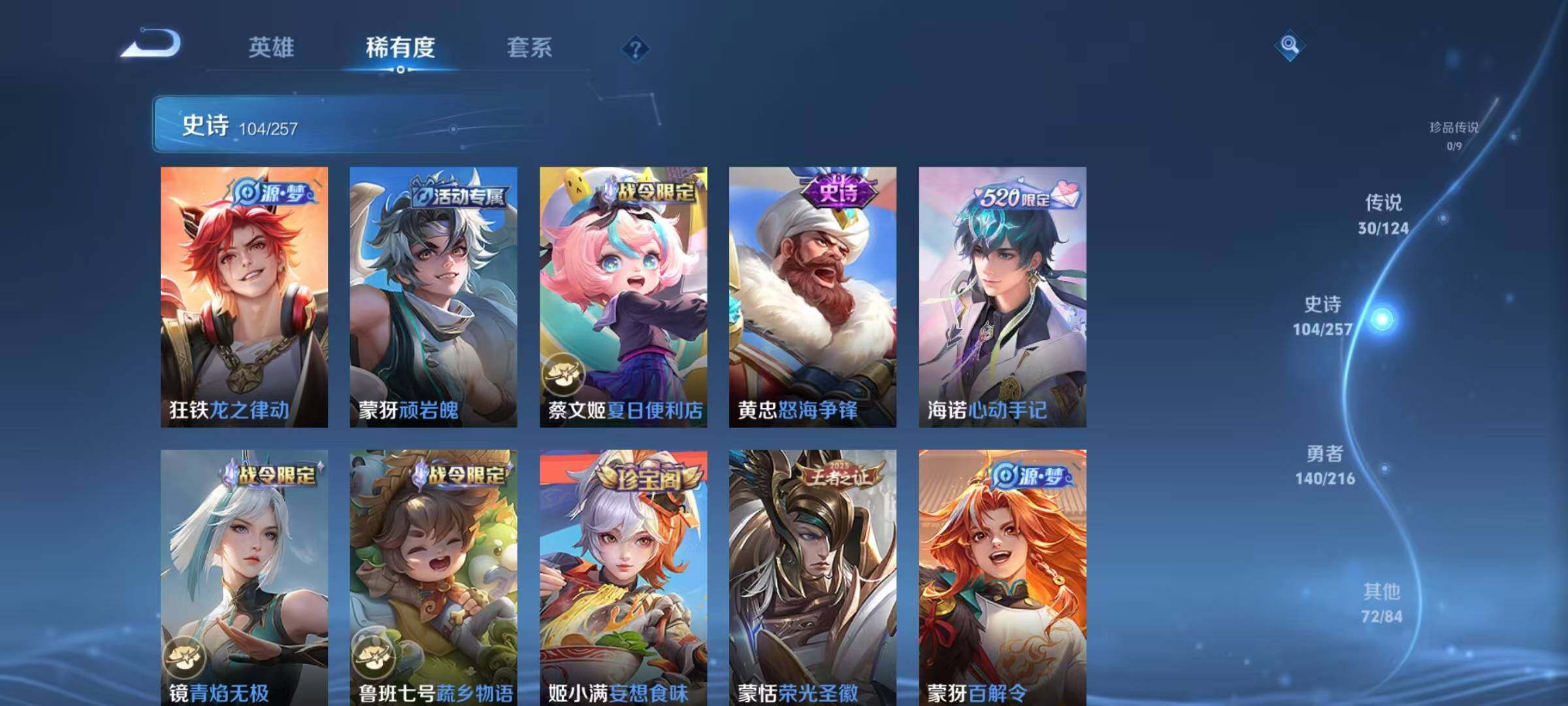 WZJZ3224698王者荣耀账号详情图25