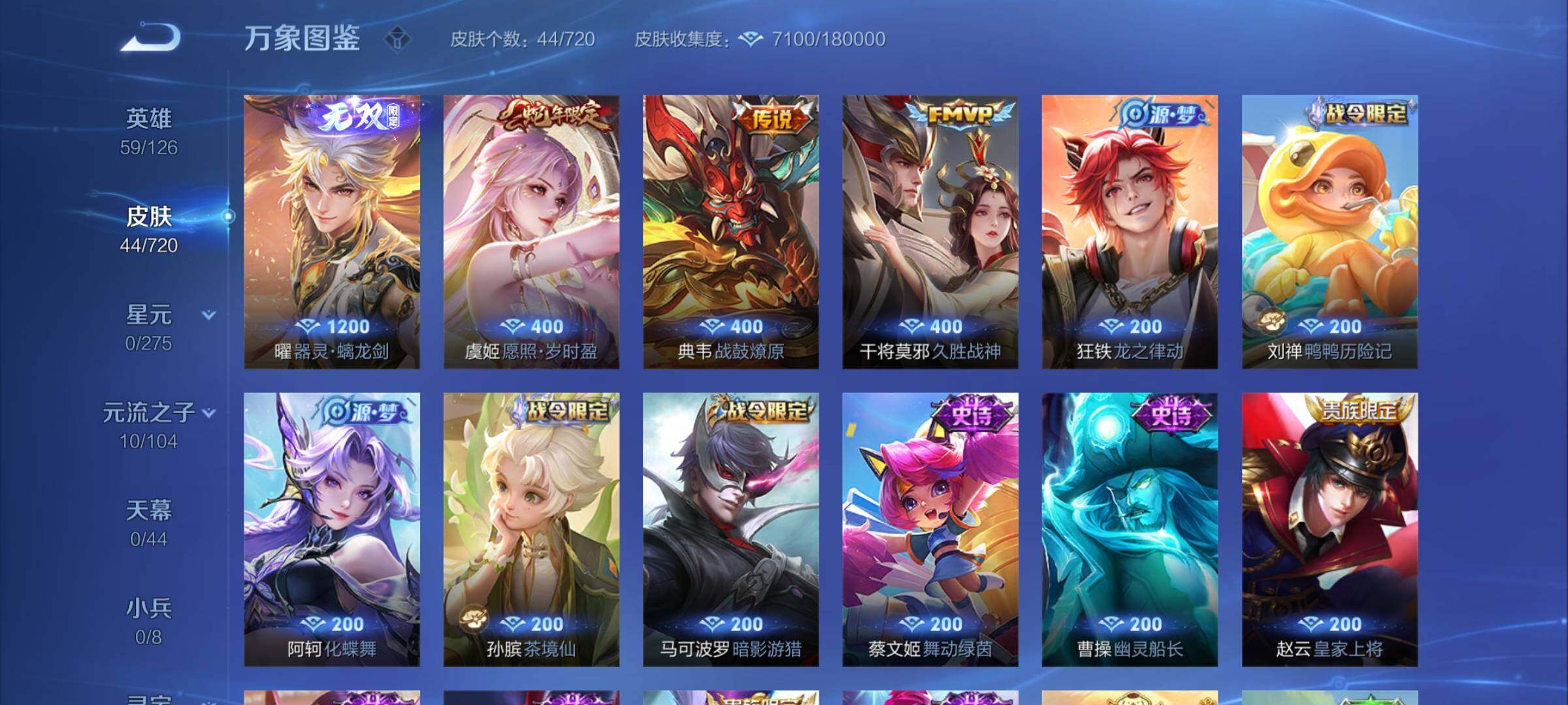 WZYXS3227144王者荣耀账号详情图6
