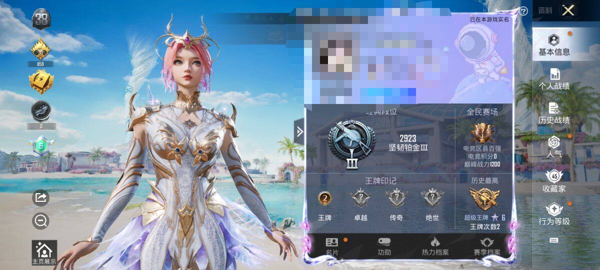 HPEY3299713和平精英账号详情图6 HPEY3299713和平精英账号详情图6