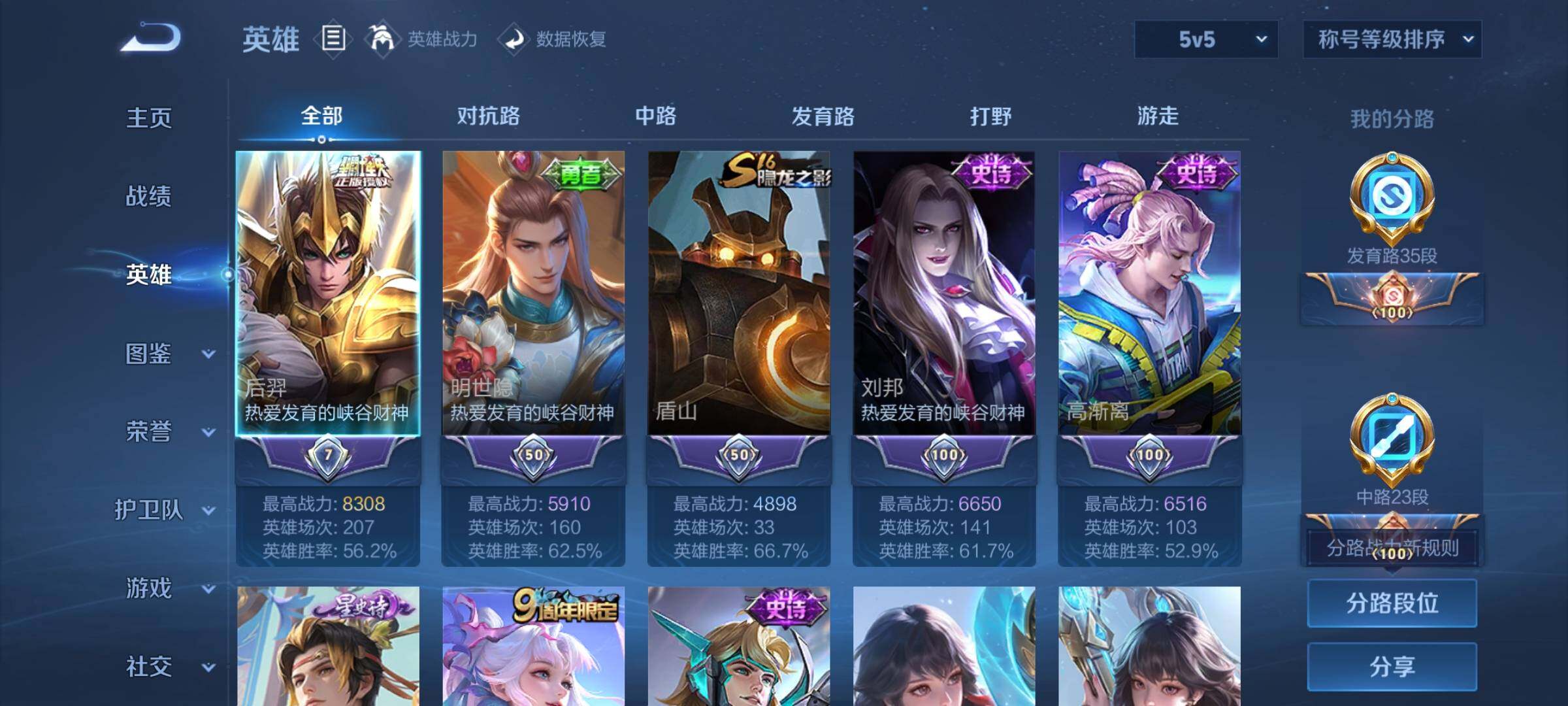 WZYXS3227167王者荣耀账号详情图3