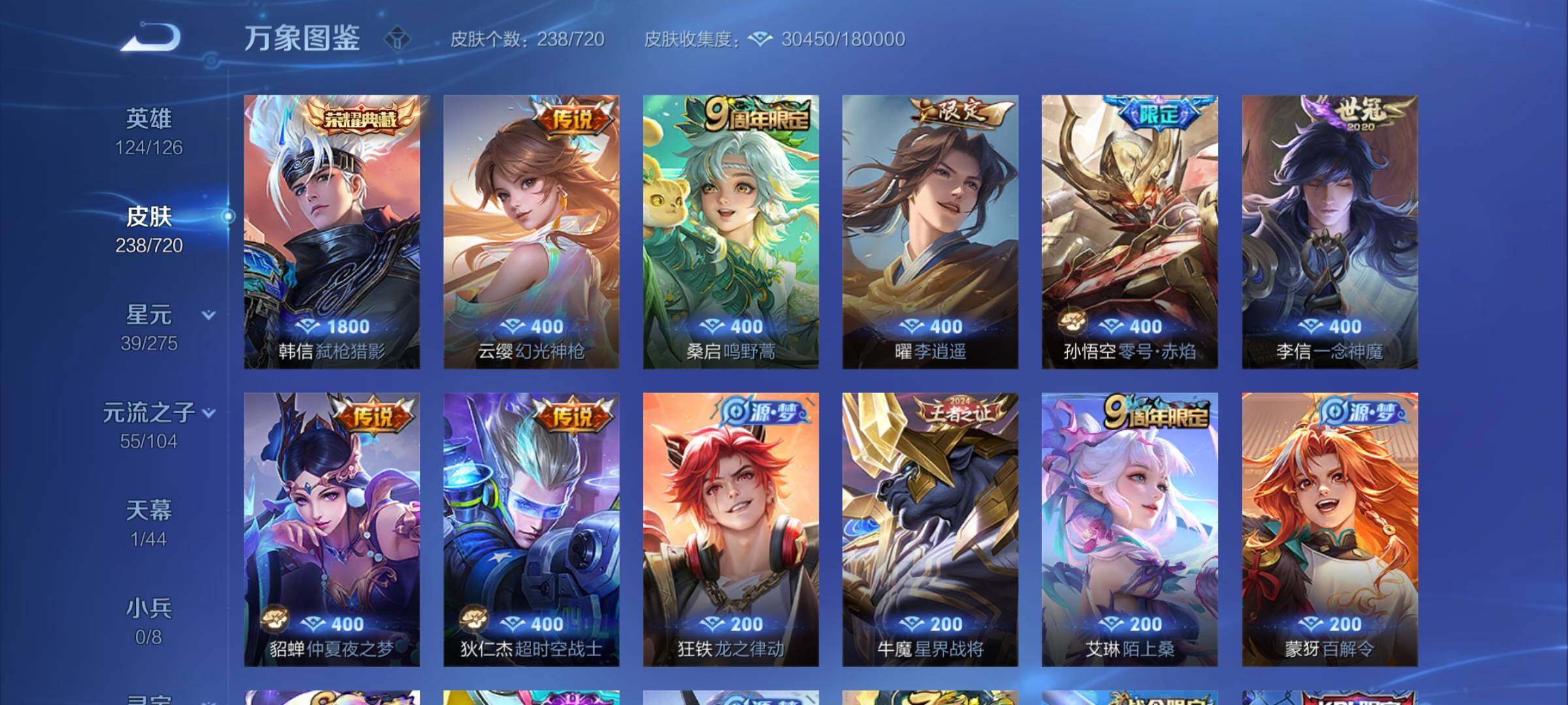 WZYXS3227287王者荣耀账号详情图6