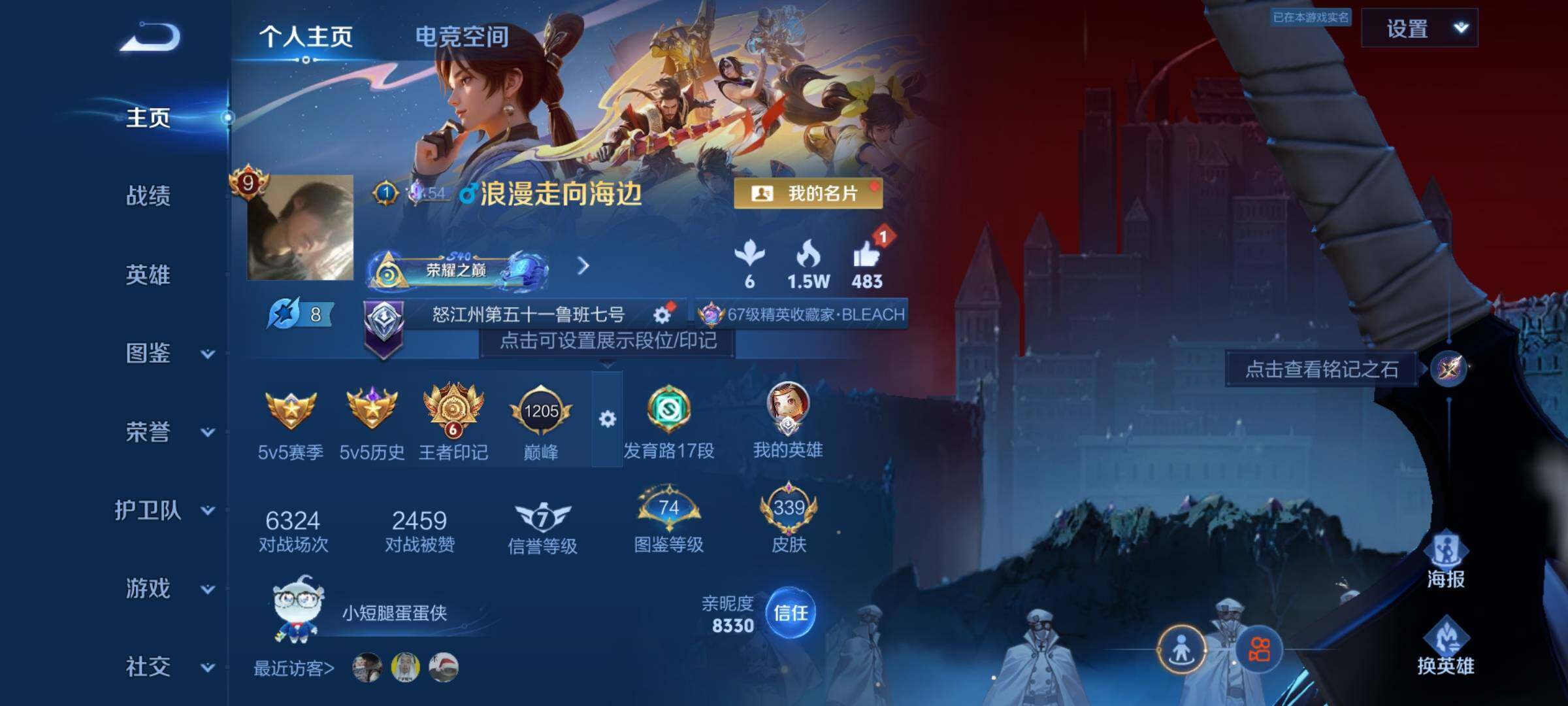 WZCMY3237671王者荣耀账号详情图2