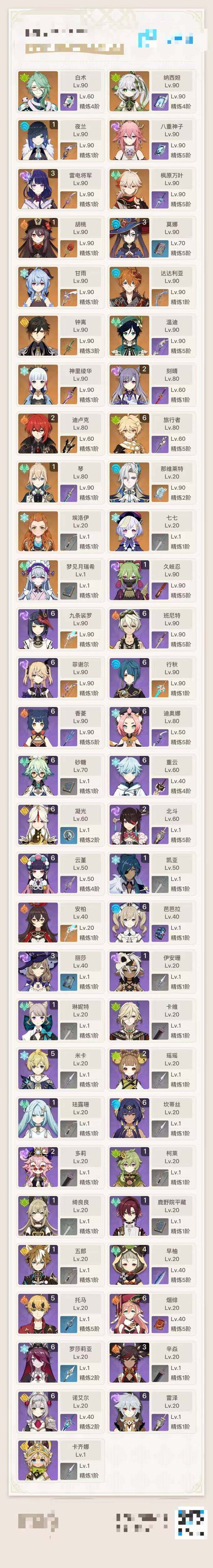 YSEY38019原神账号详情图3