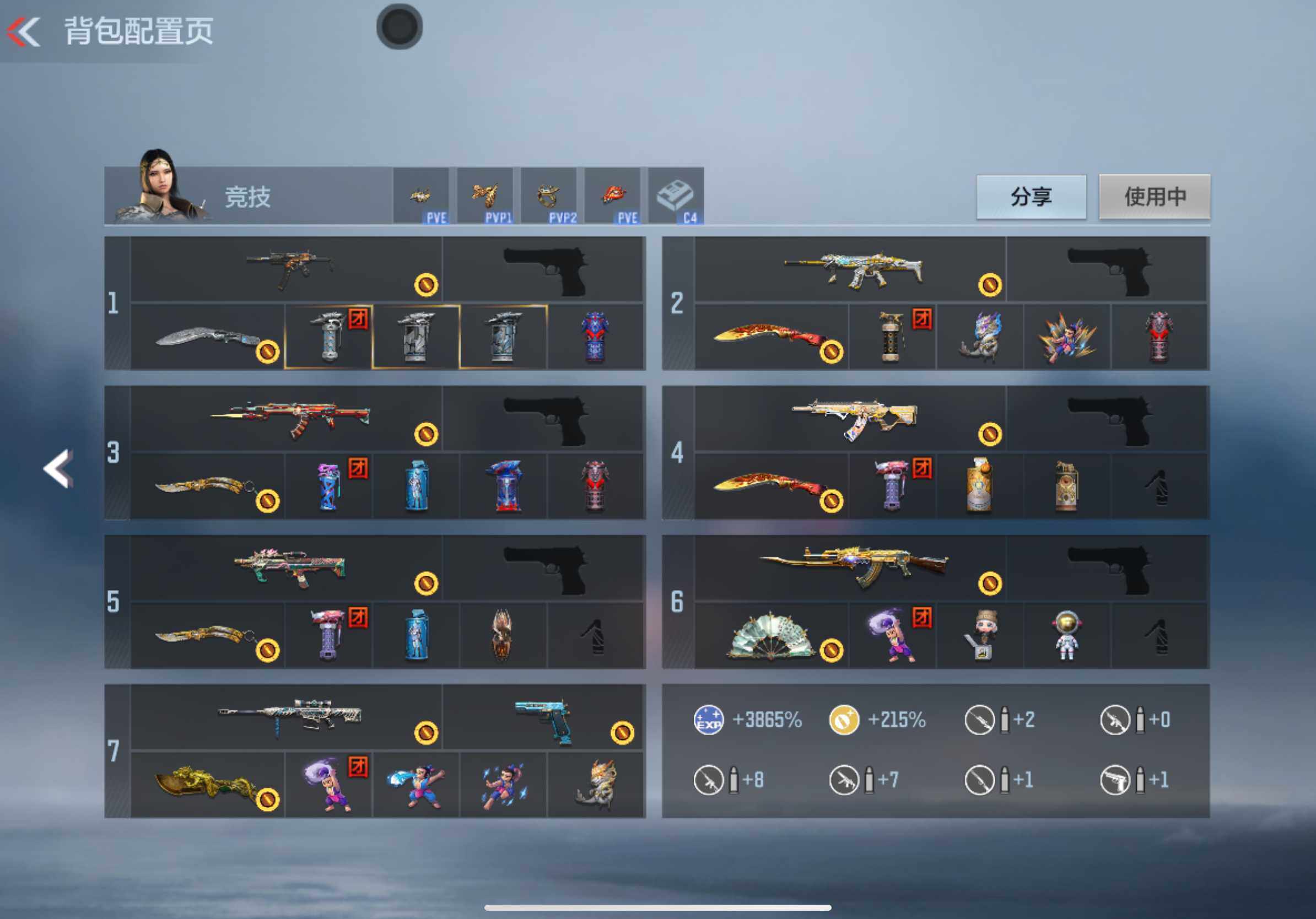 CFMXS342068枪战王者账号详情图5