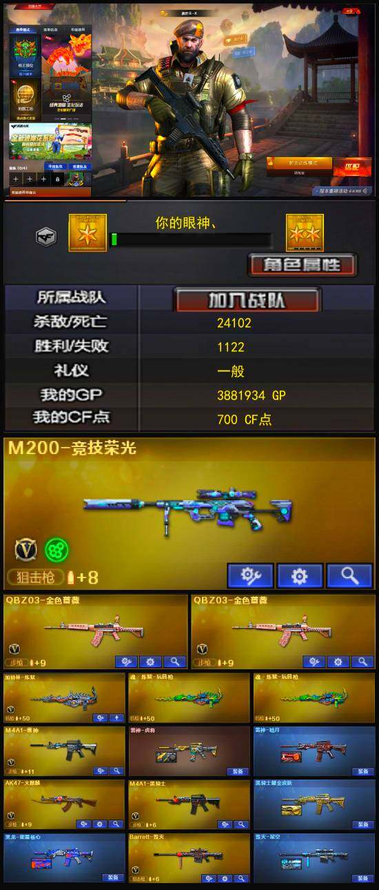 CFSSW323331穿越火线账号详情图3