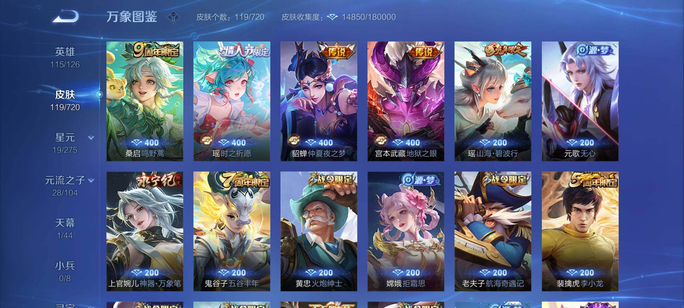 WZYXS3221573王者荣耀账号详情图5