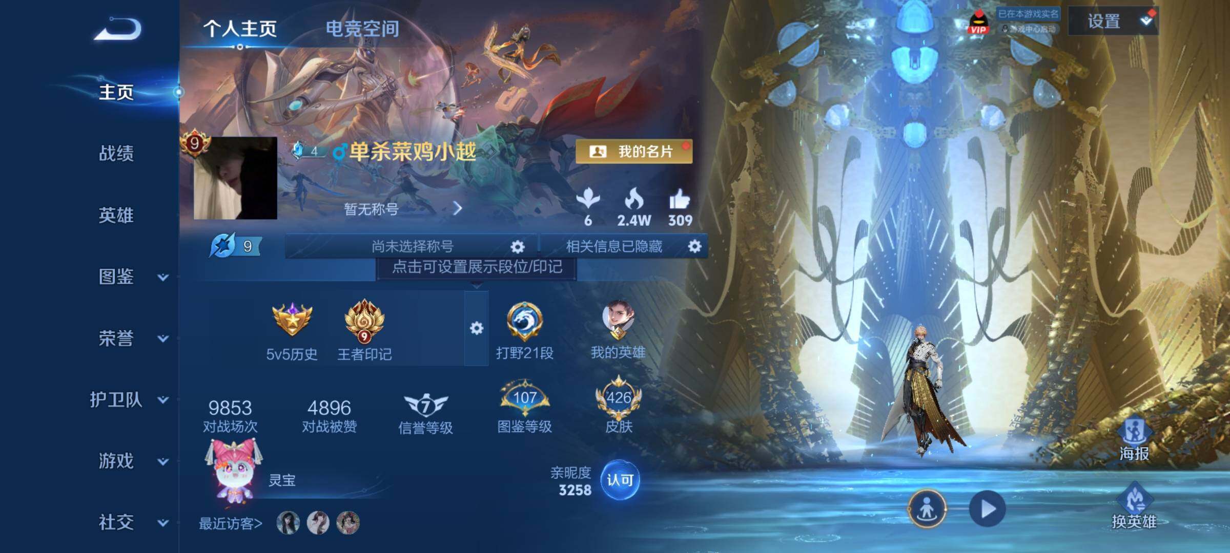 WZYXS3221574王者荣耀账号详情图2