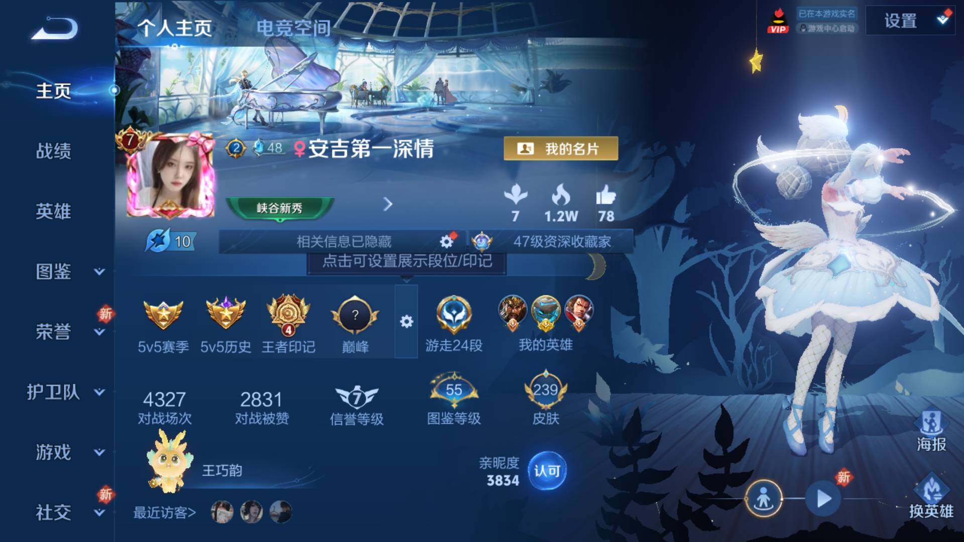 WZLFY3223533王者荣耀账号详情图13