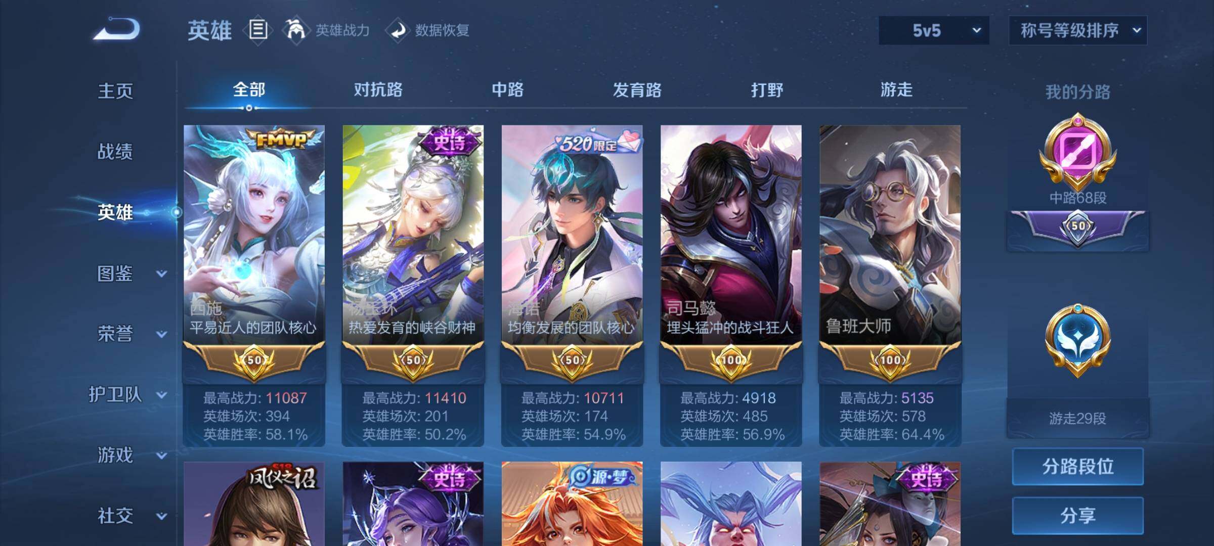 WZYXS3222131王者荣耀账号详情图4