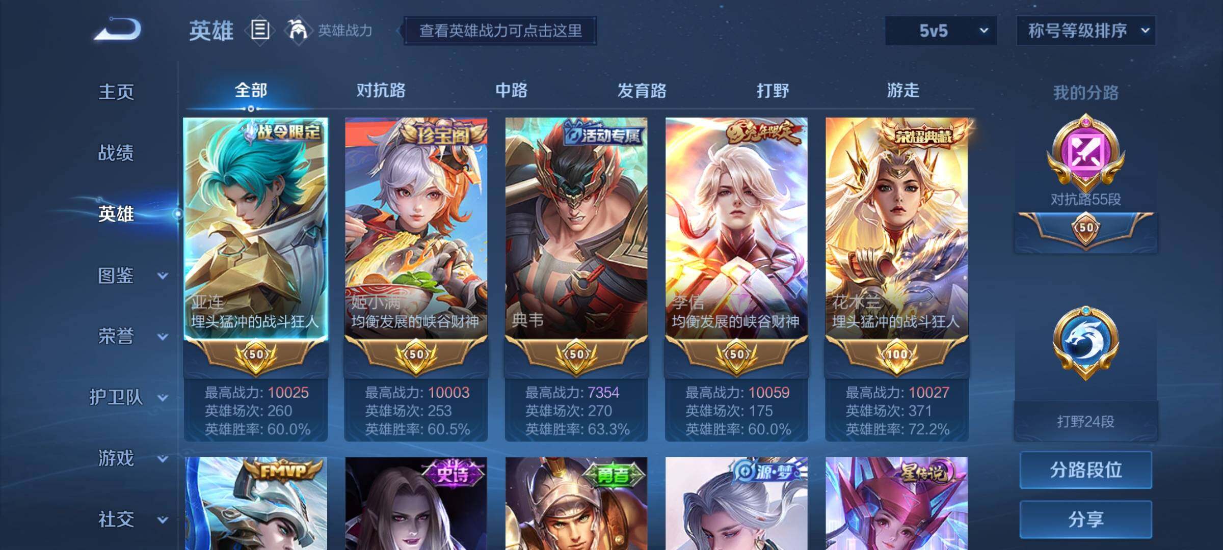 WZCMY3237716王者荣耀账号详情图3