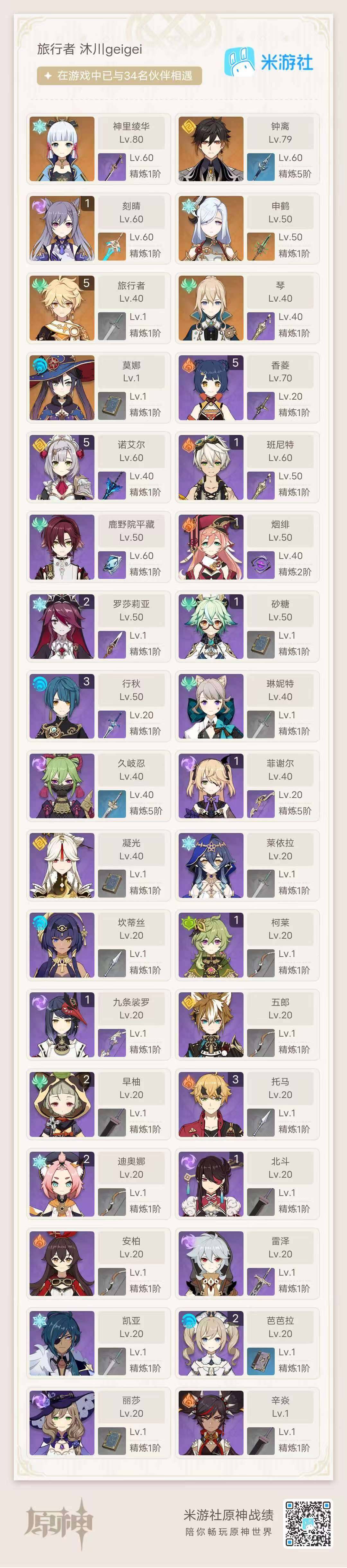 YSEY38245原神账号详情图9 YSEY38245原神账号详情图9