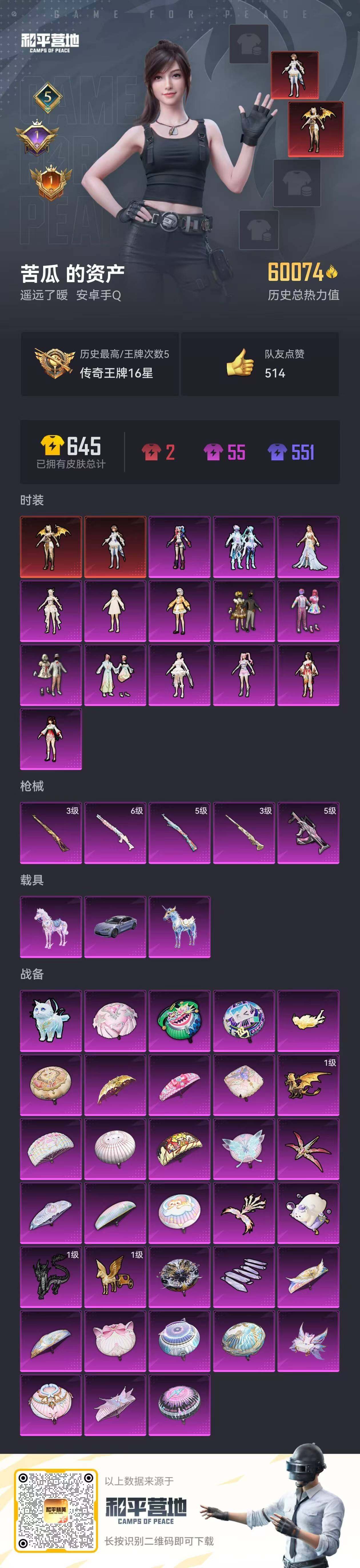 HPLFY3303162和平精英账号详情图5 HPLFY3303162和平精英账号详情图5