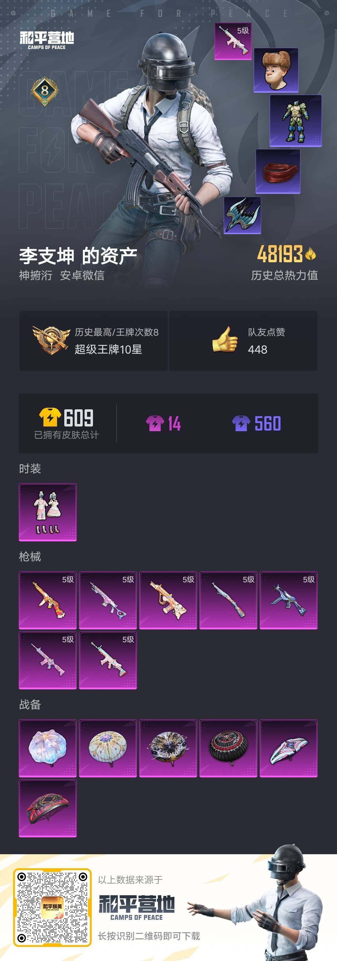 HPHJJ3303374和平精英账号详情图17