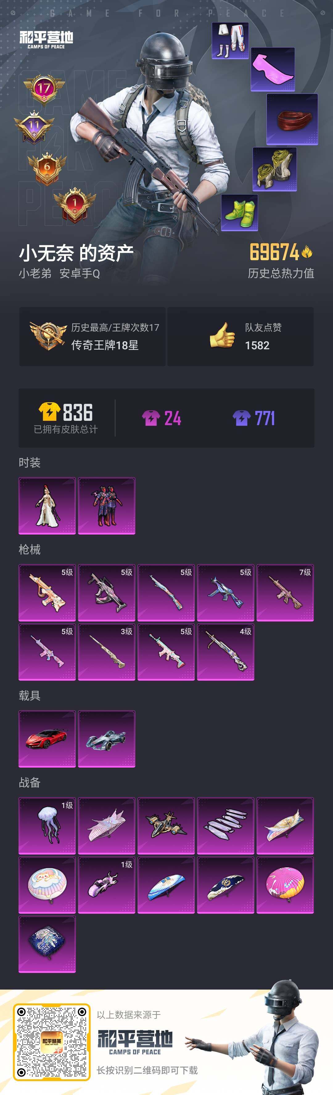 HPHJJ3303404和平精英账号详情图18
