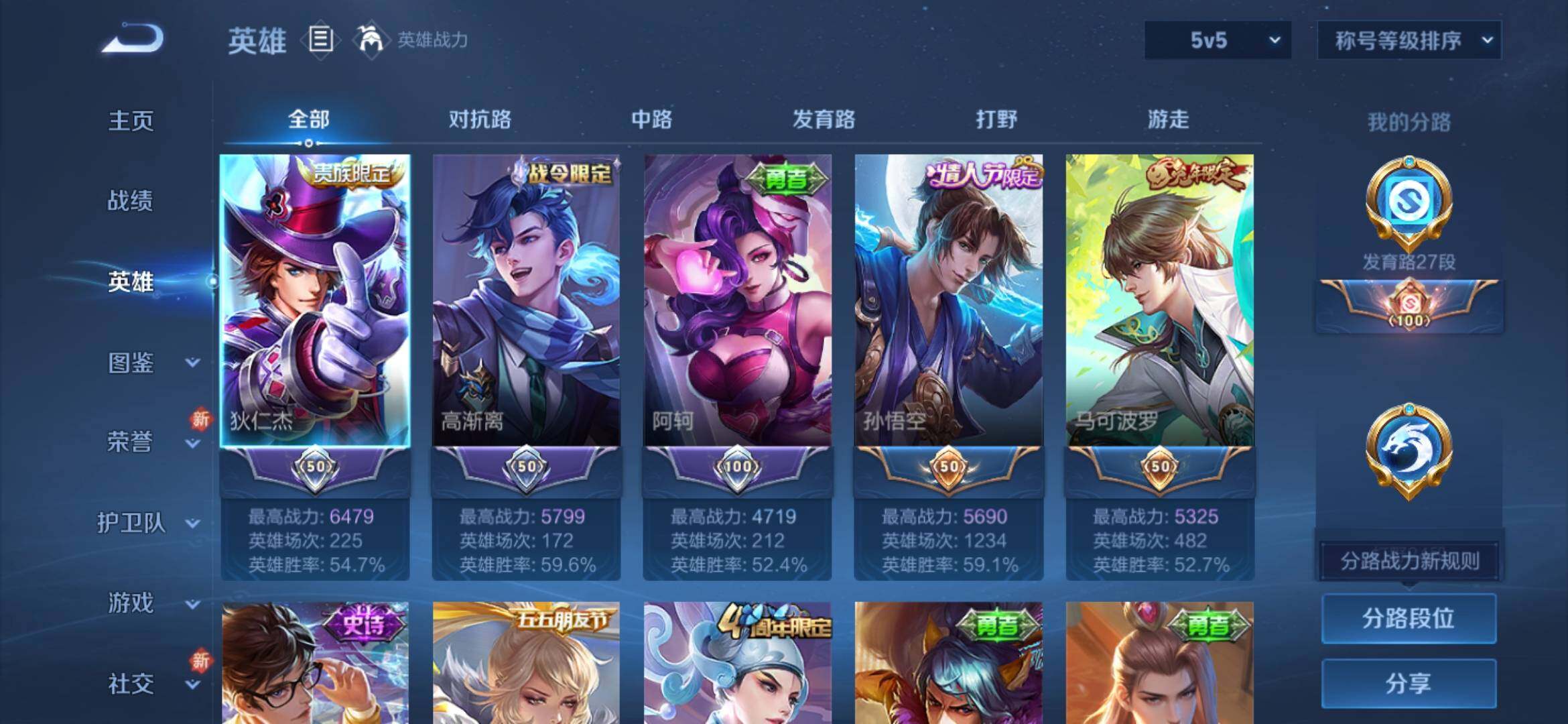 WZYXS3228335王者荣耀账号详情图3