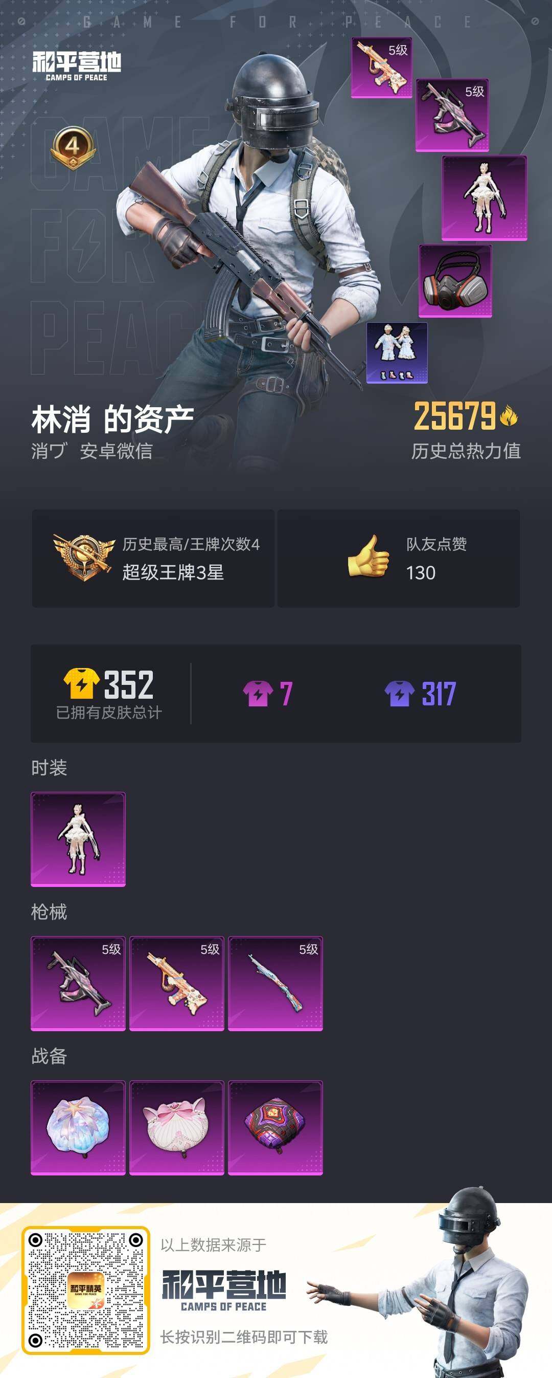 HPHJJ3303453和平精英账号详情图13