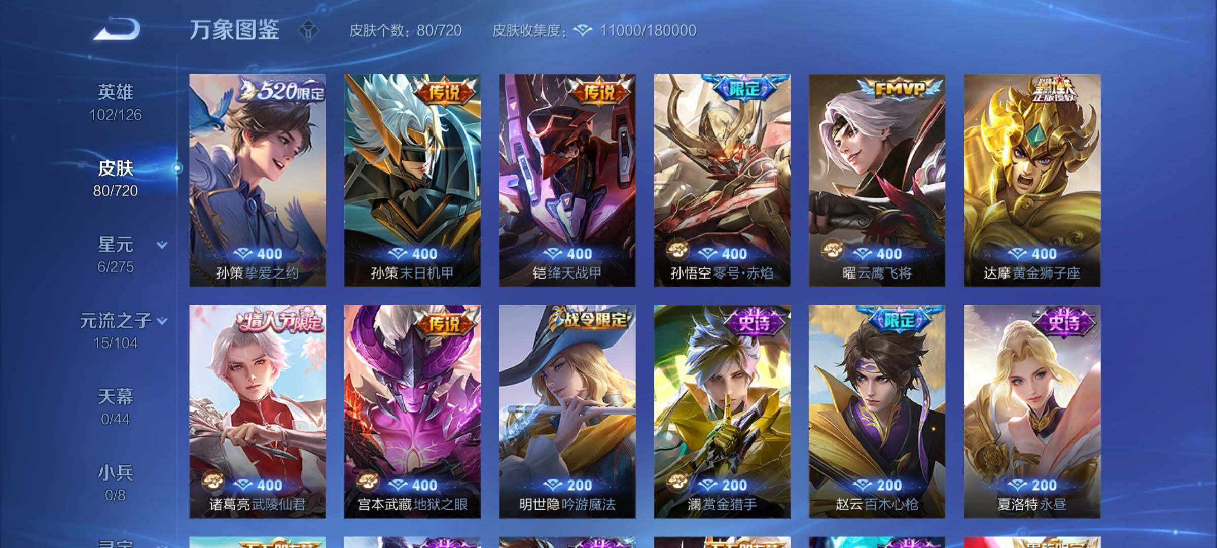 WZCMY3237608王者荣耀账号详情图5