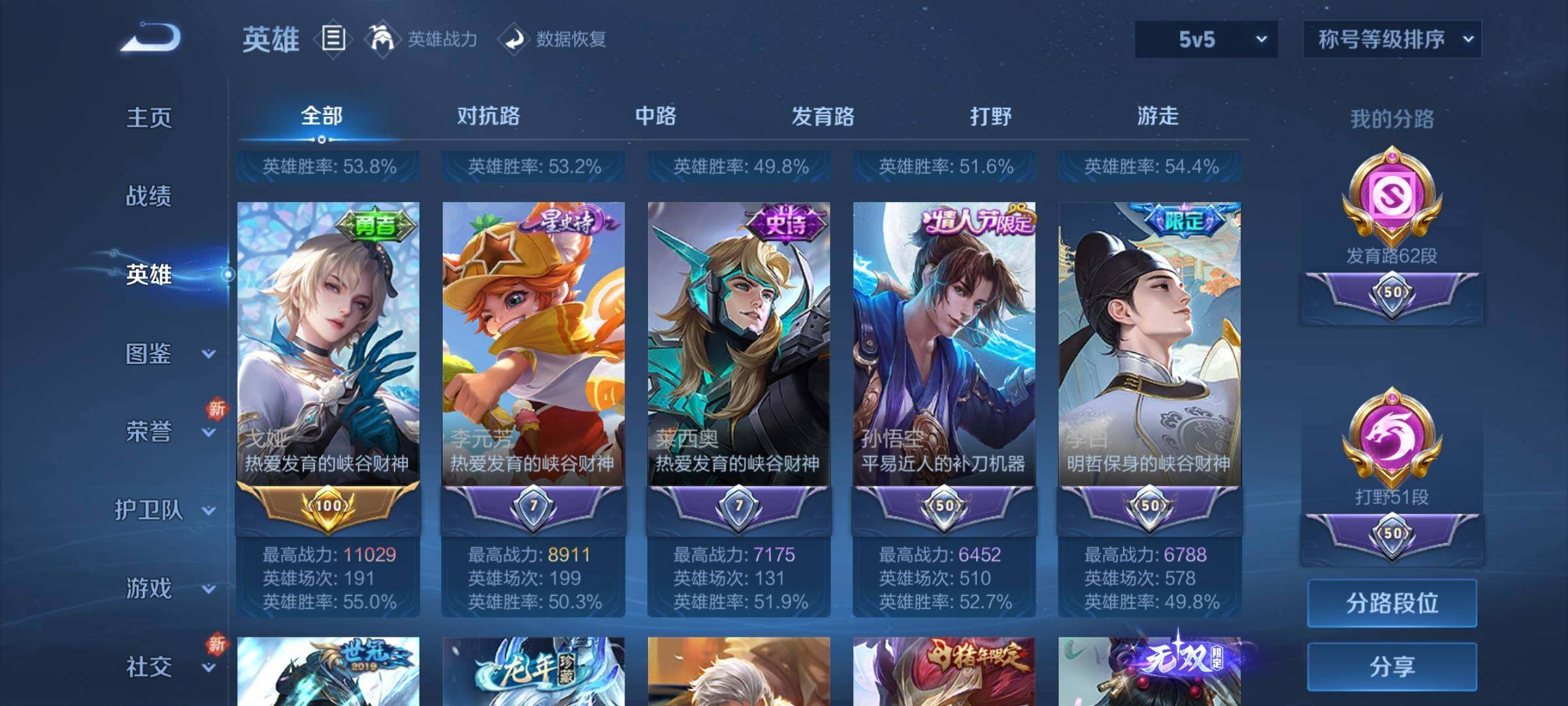 WZCMY3236633王者荣耀账号详情图5