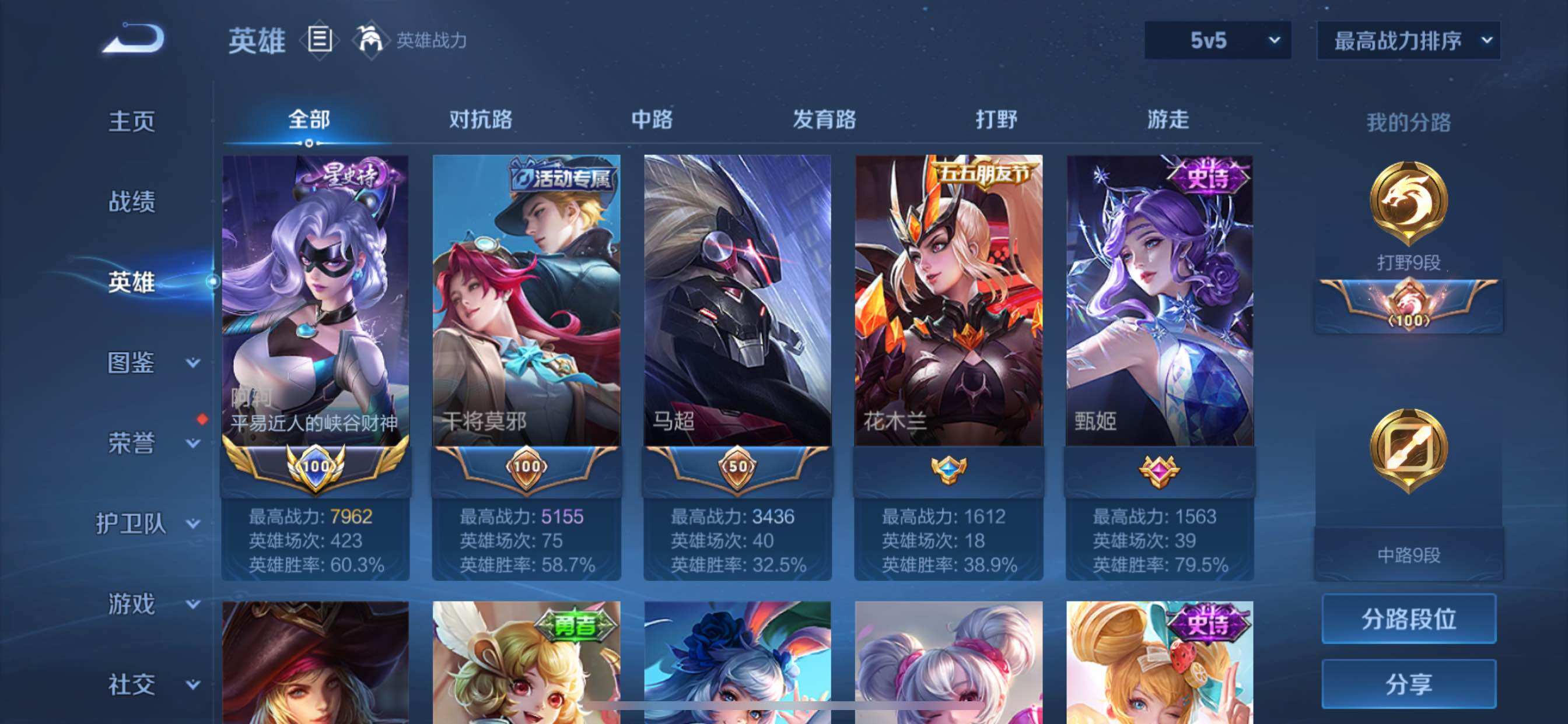 WZXS3228250王者荣耀账号详情图4