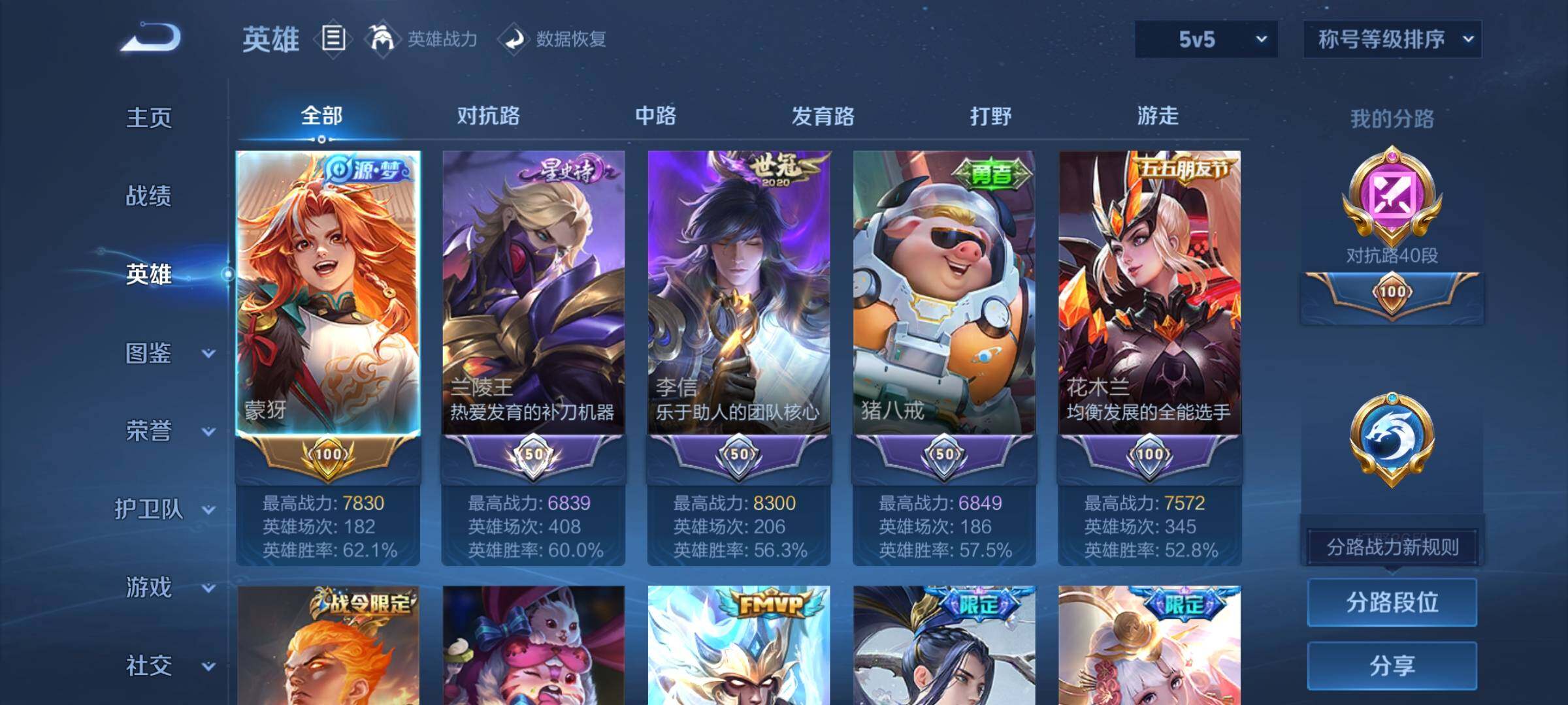 WZCMY3239825王者荣耀账号详情图3