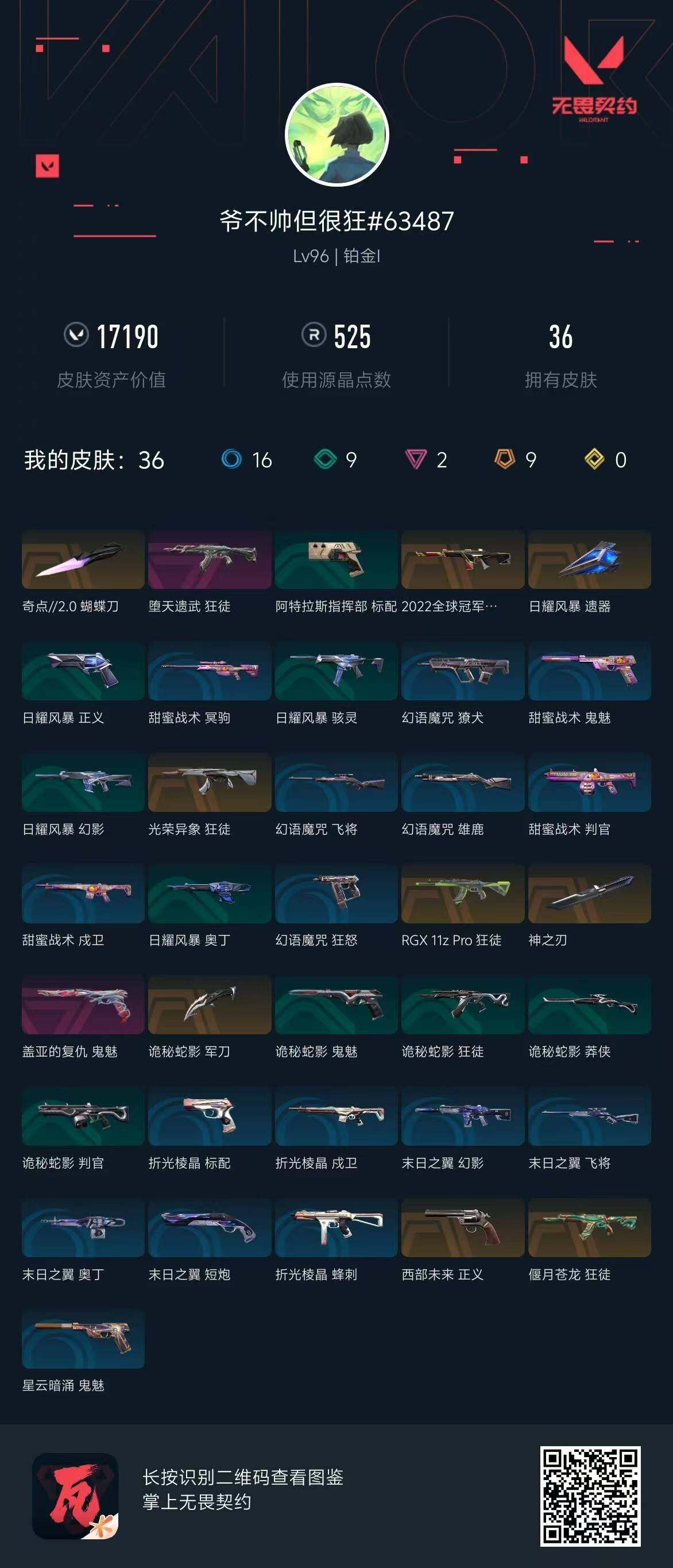 WWQQM310597无畏契约账号详情图6 WWQQM310597无畏契约账号详情图6