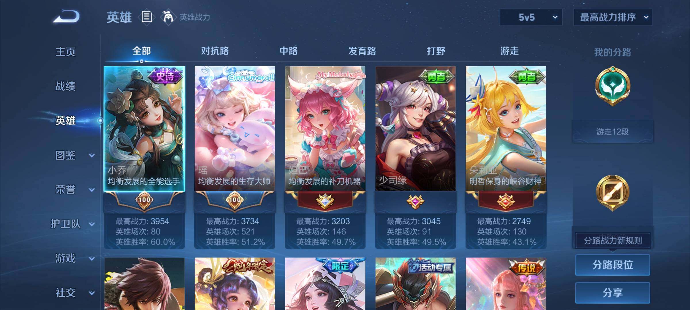 WZCMY3240457王者荣耀账号详情图2