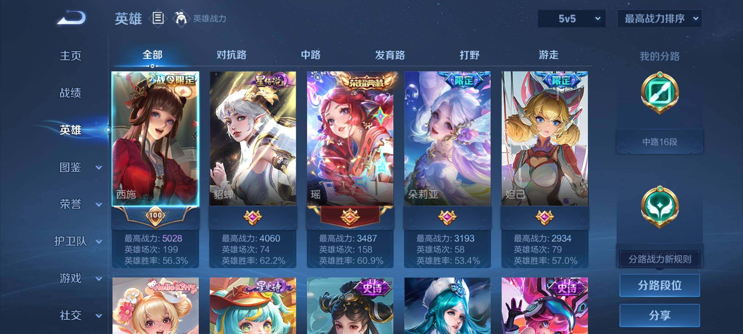 WZCMY3241961王者荣耀账号详情图3