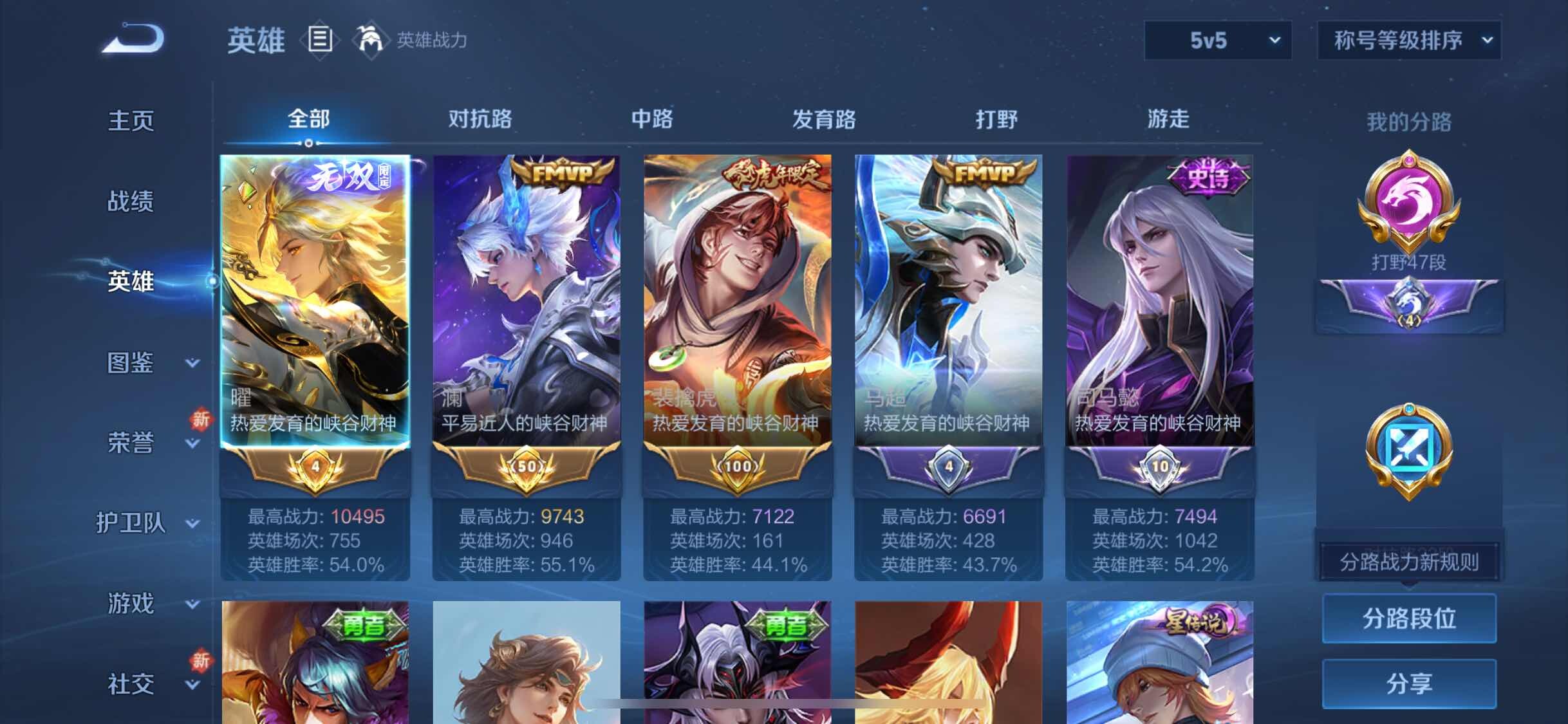WZYXS3240654王者荣耀账号详情图3