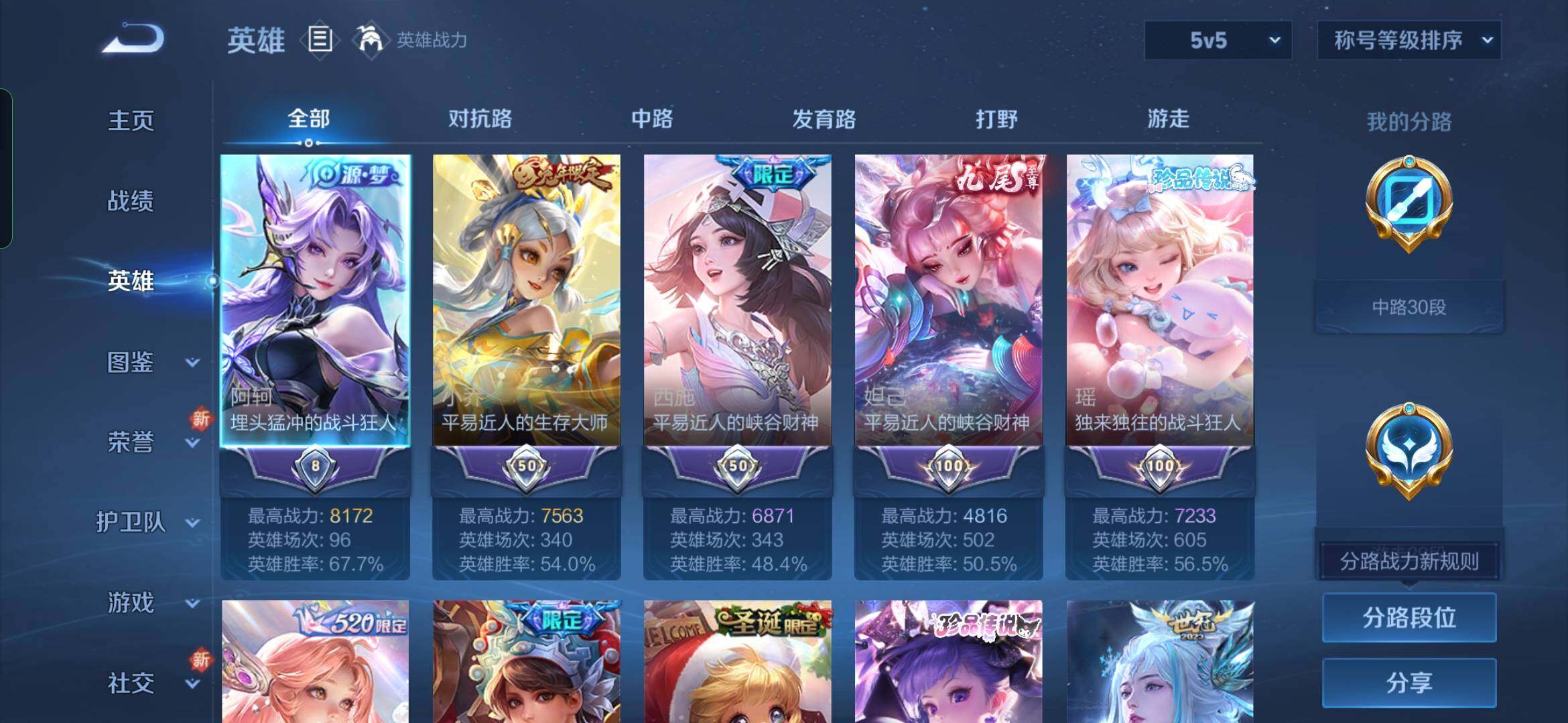 WZYXS3239745王者荣耀账号详情图3