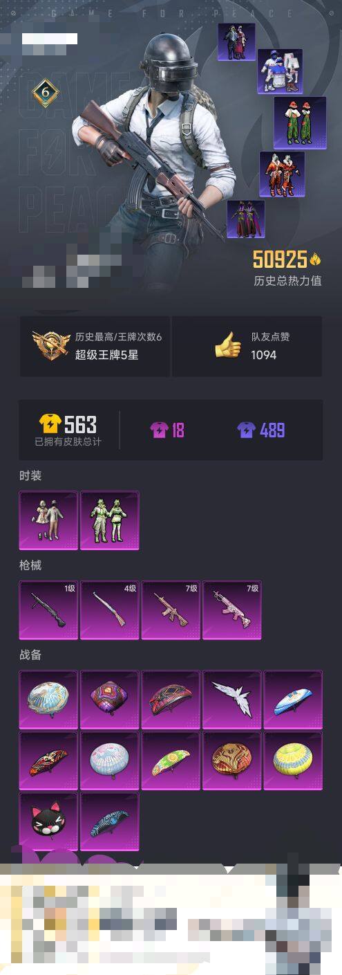 HPEY3306573和平精英账号详情图5