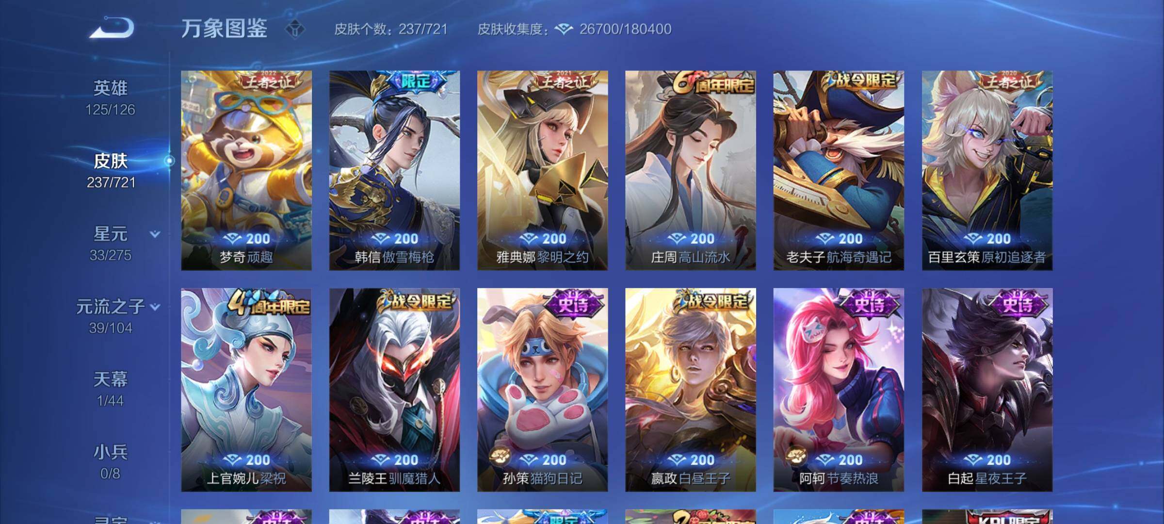 WZYXS3235189王者荣耀账号详情图7