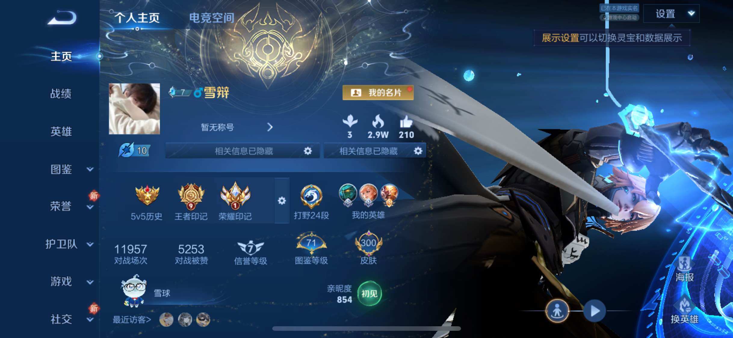 WZYXS3236110王者荣耀账号详情图2 WZYXS3236110王者荣耀账号详情图2