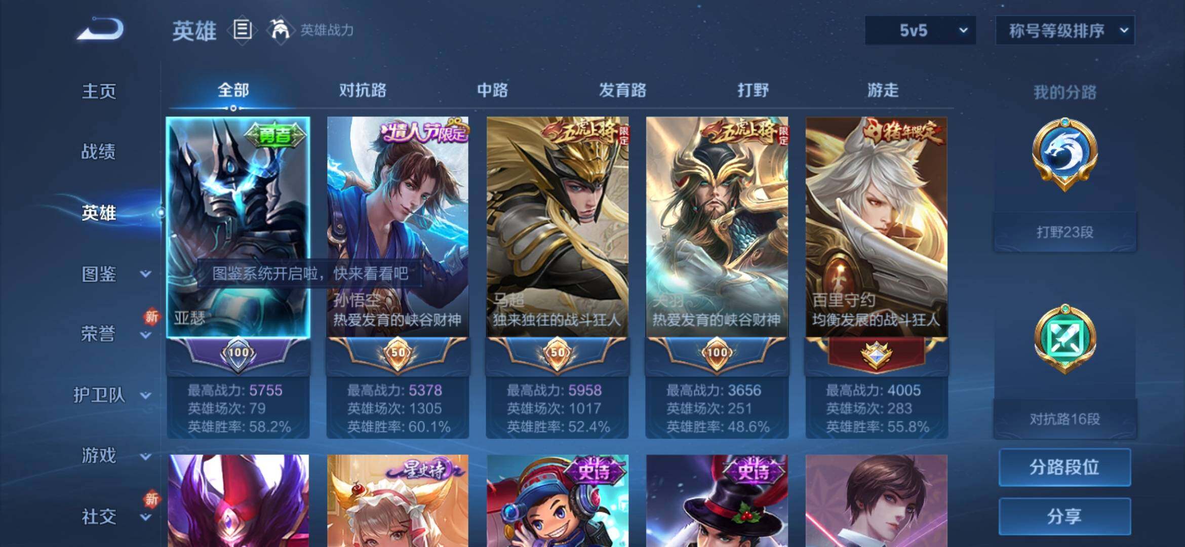 WZYXS3240710王者荣耀账号详情图3