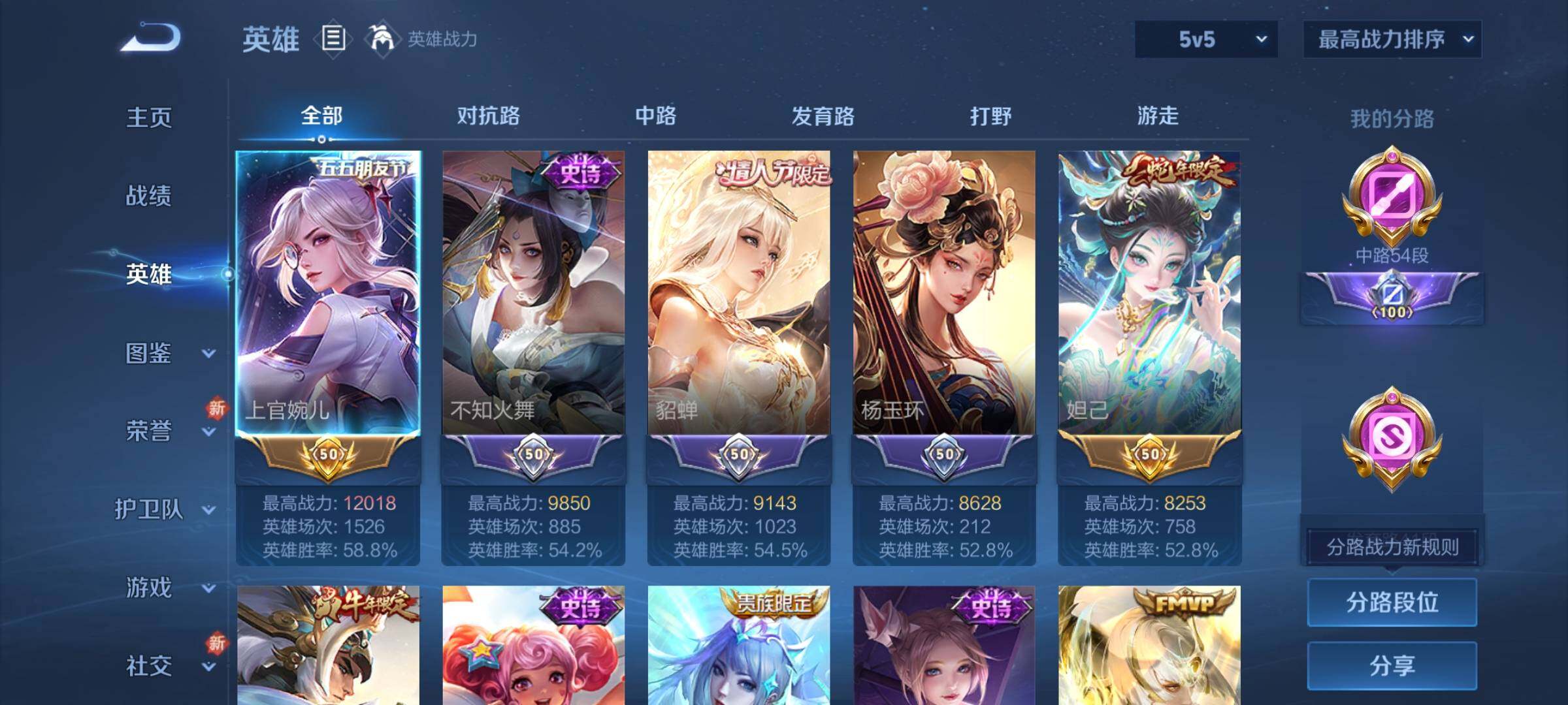 WZCMY3241001王者荣耀账号详情图3