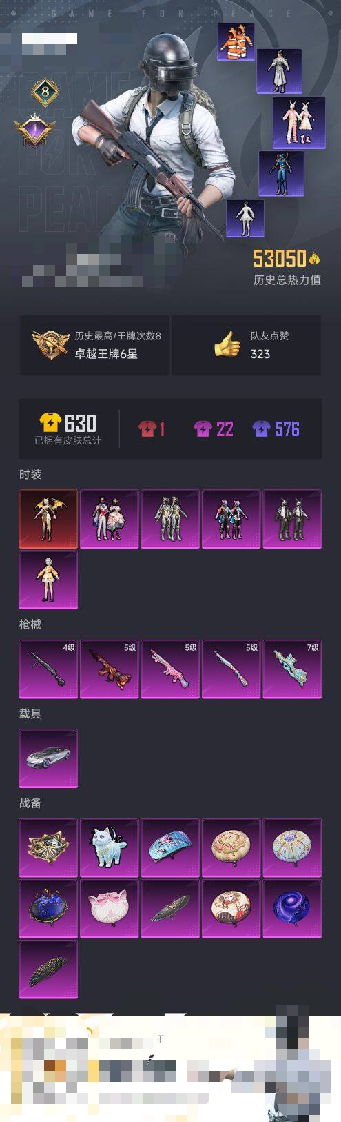 HPEY3307465和平精英账号详情图5