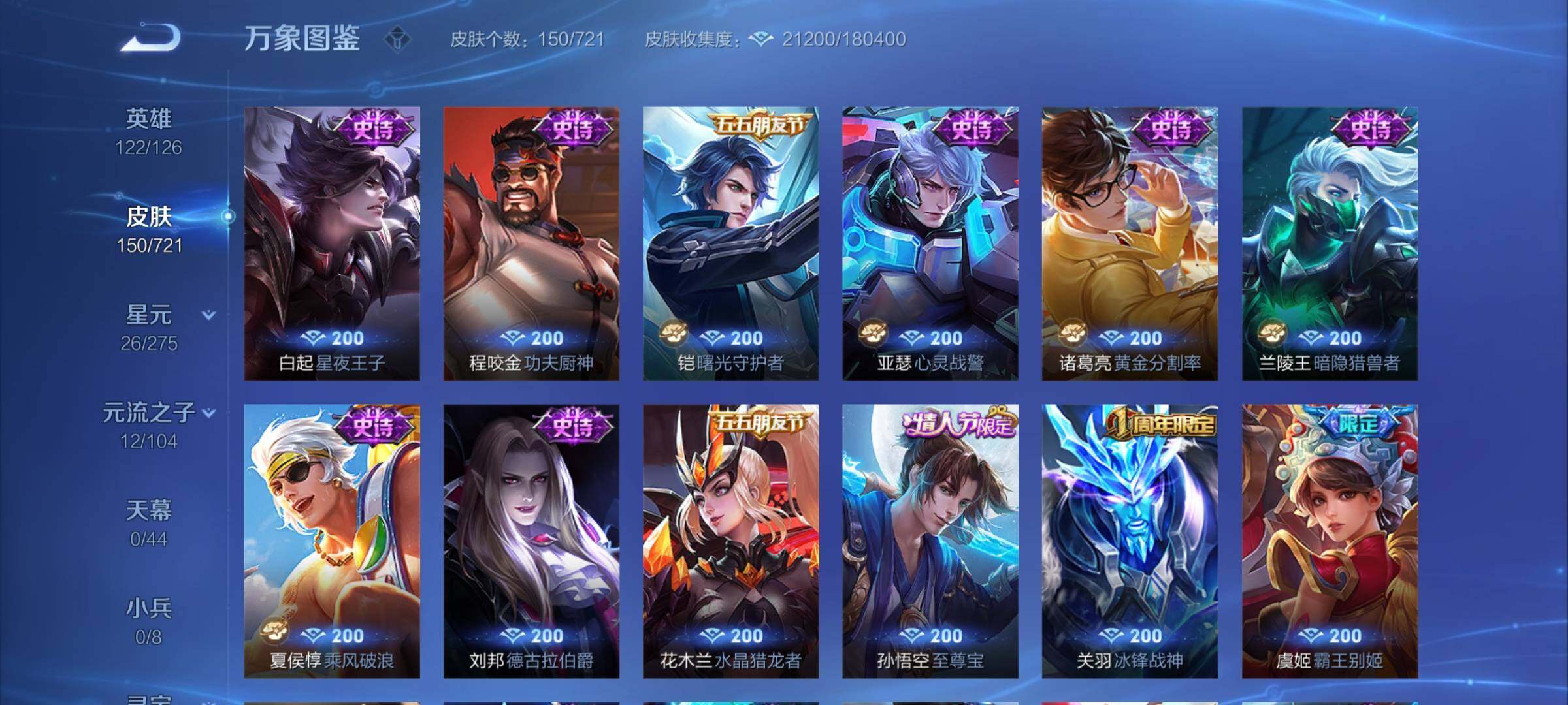 WZYXS3239898王者荣耀账号详情图8