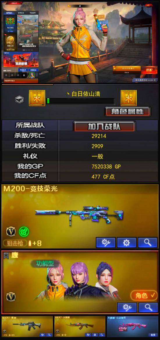 CFLX323081穿越火线账号详情图3