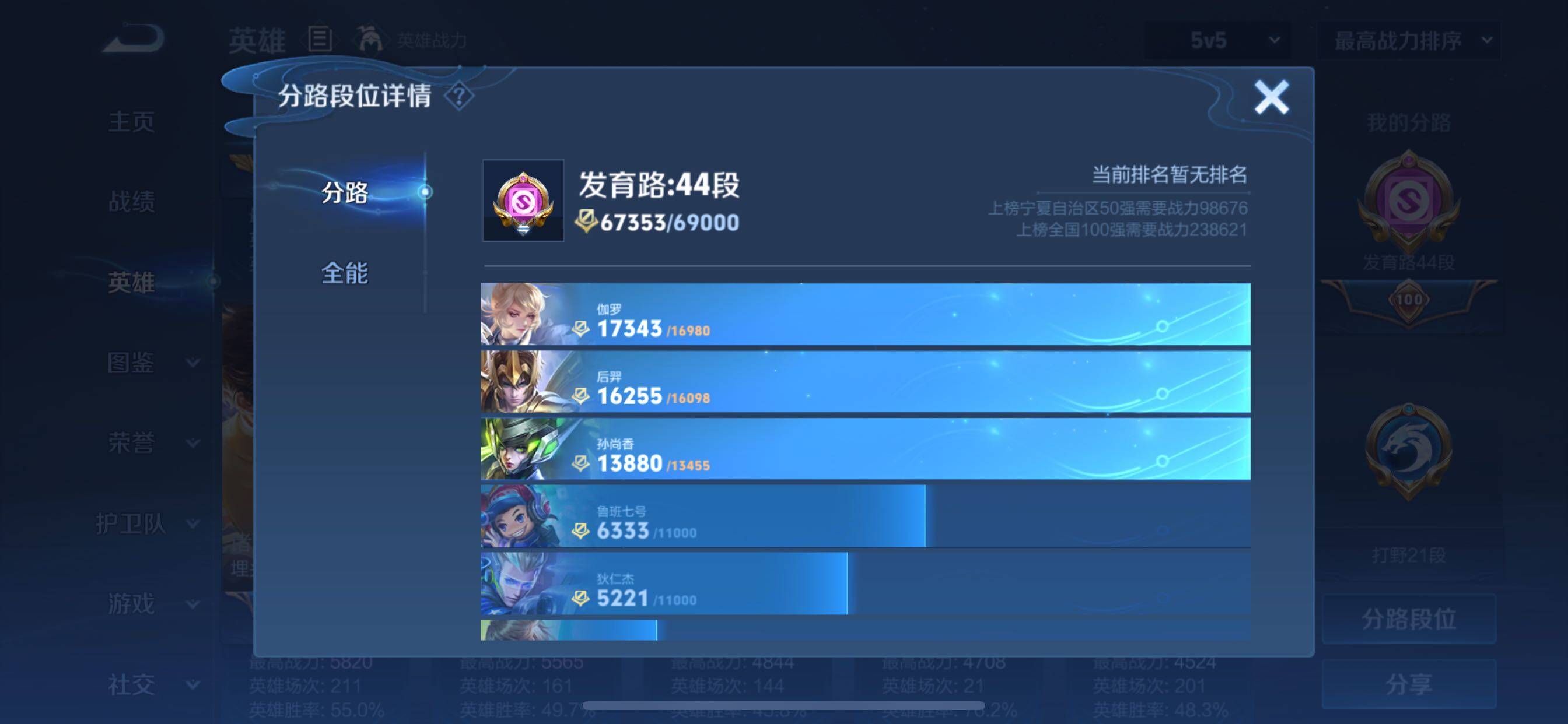 WZCMY3241960王者荣耀账号详情图4