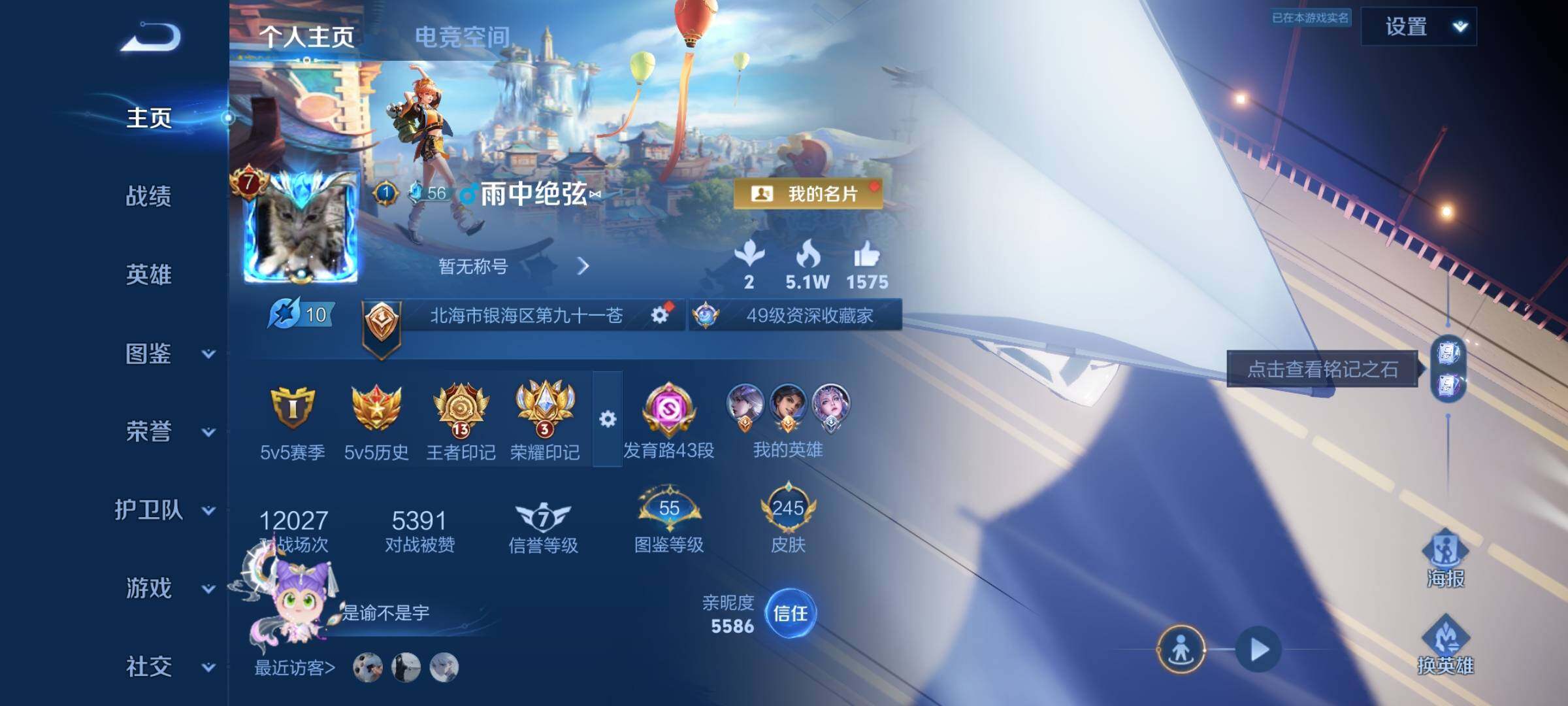 WZCMY3241972王者荣耀账号详情图2