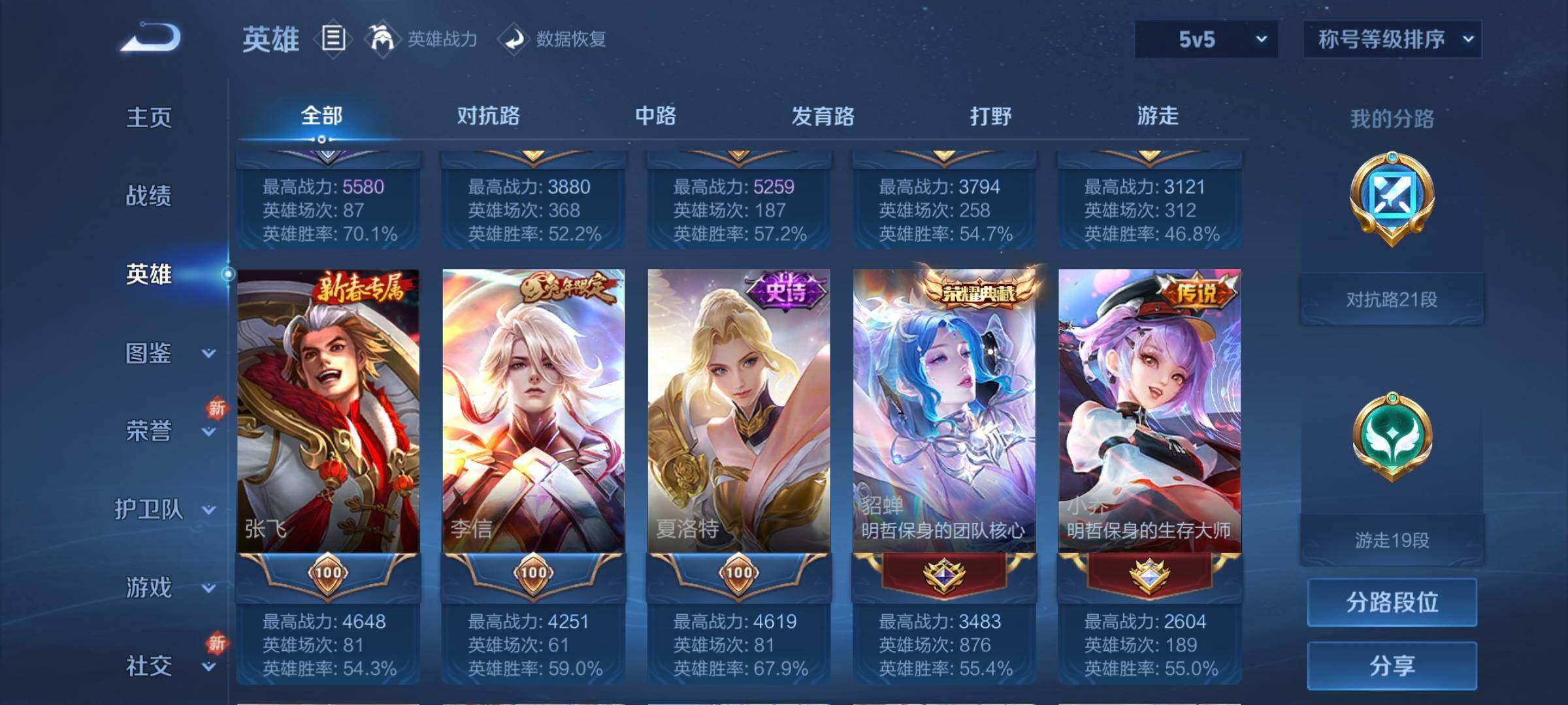 WZCMW3290316王者荣耀账号详情图4