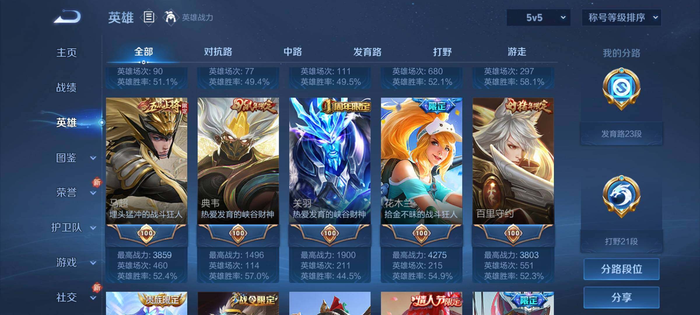 WZCMW3290326王者荣耀账号详情图5